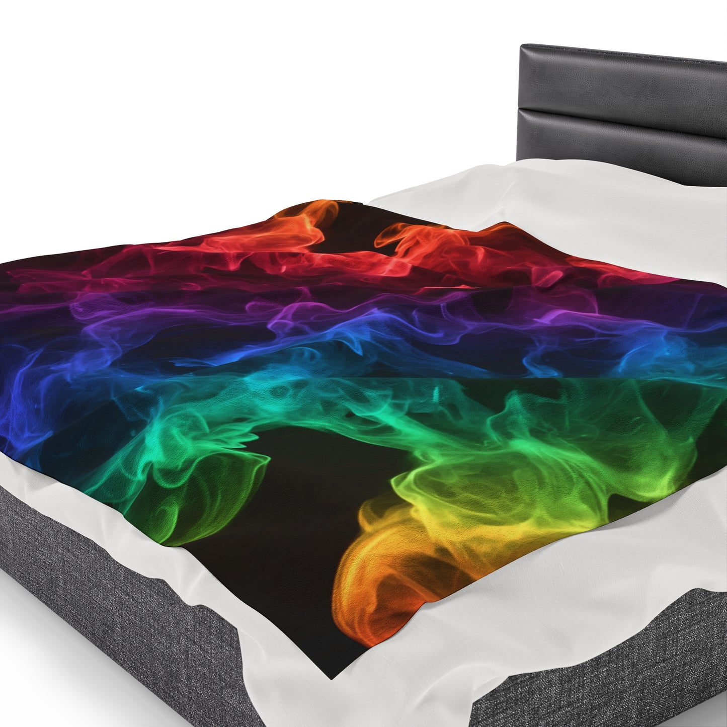 Color Smoke Clash Blanket