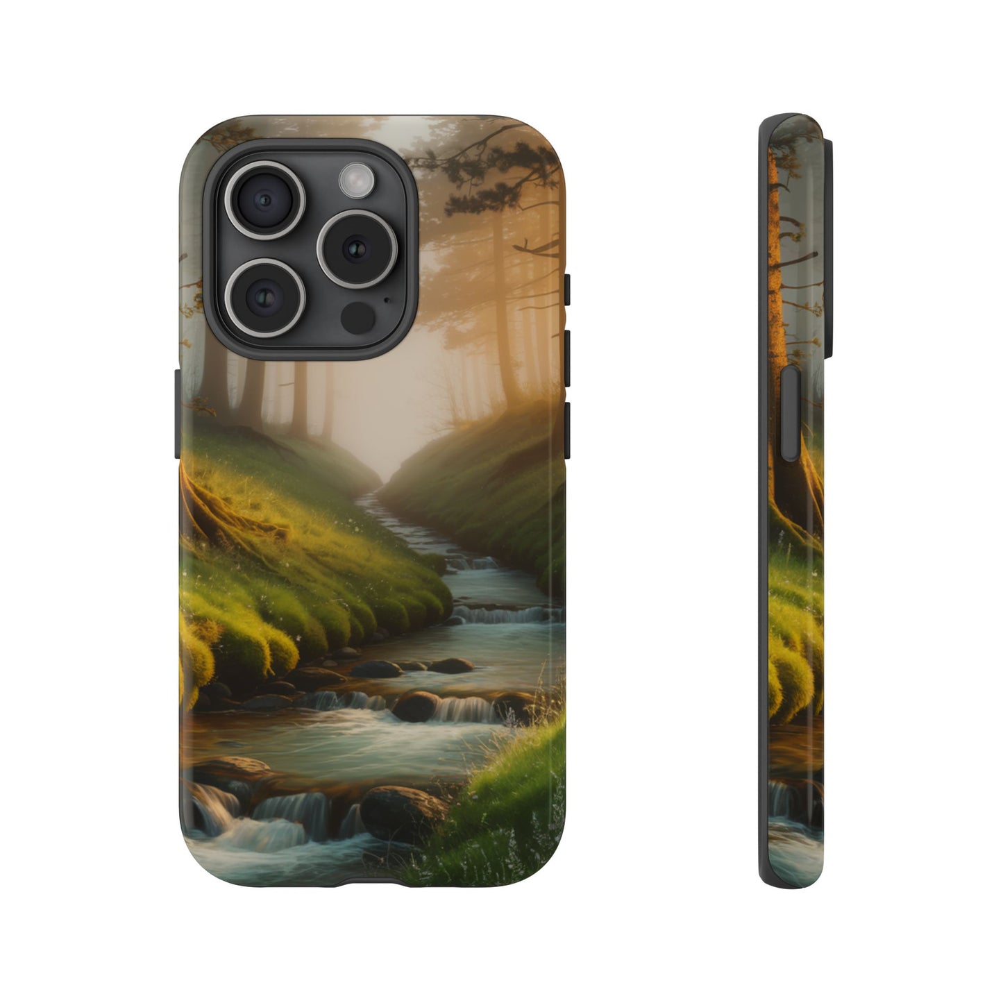 Nature Stream iPhone Case Forest Phone Case Stream iPhone Case Nature Phone Case