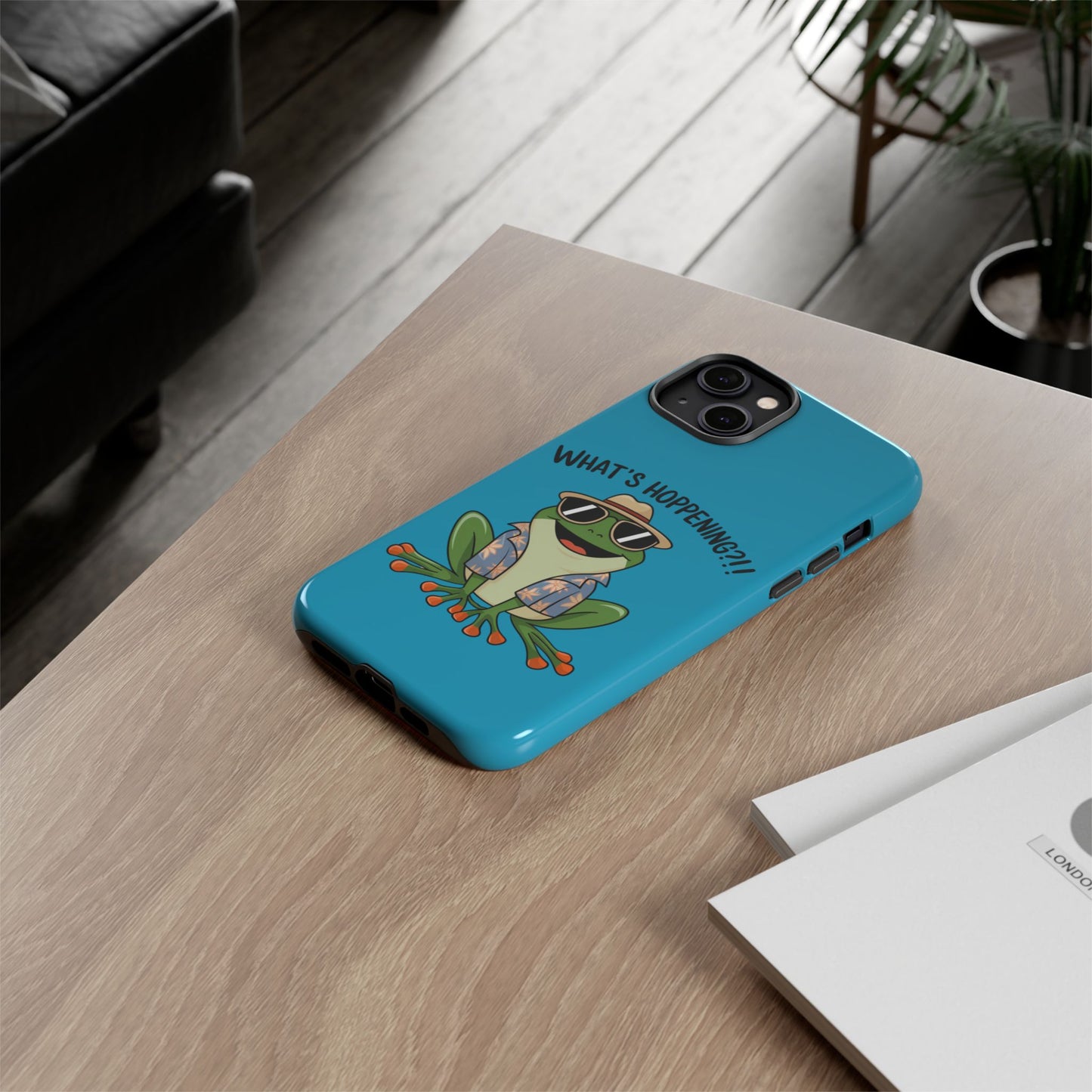 iPhone Case - Frog 'What's Hoppening'
