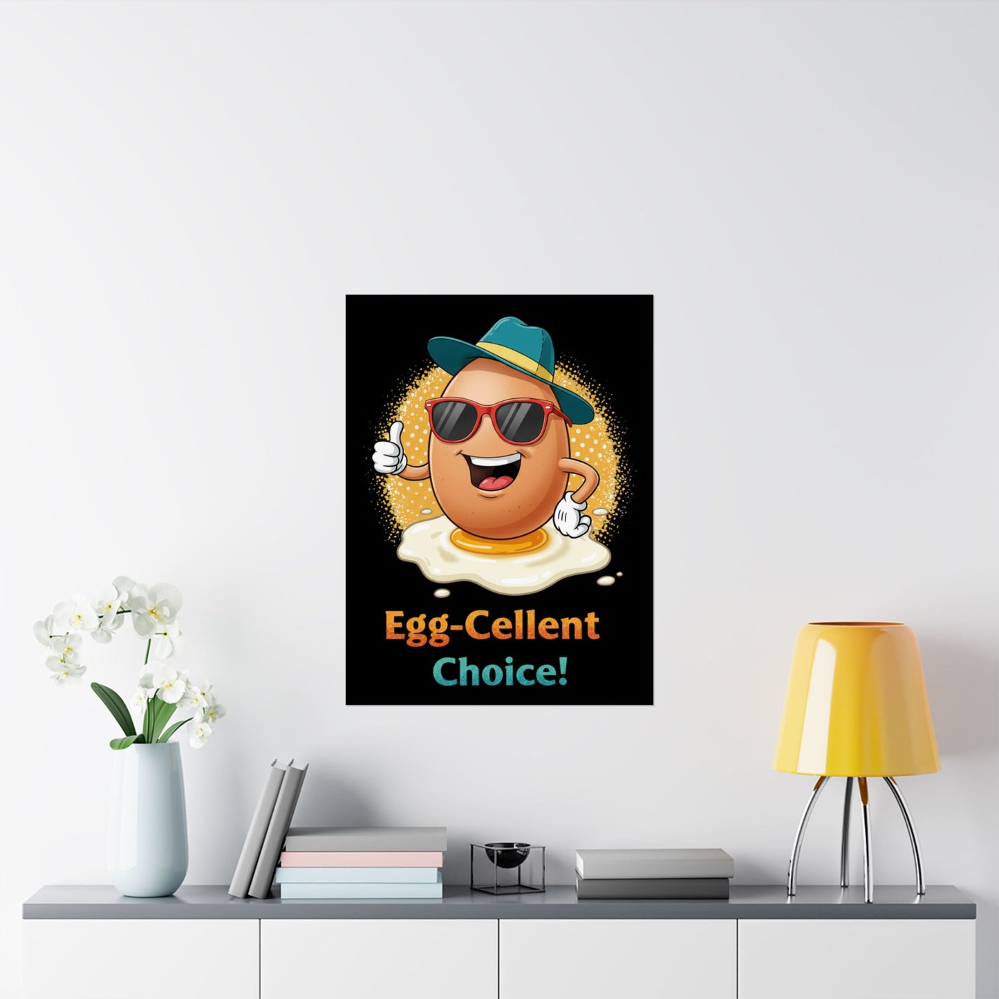Poster Egg-Cellent Choice Pun