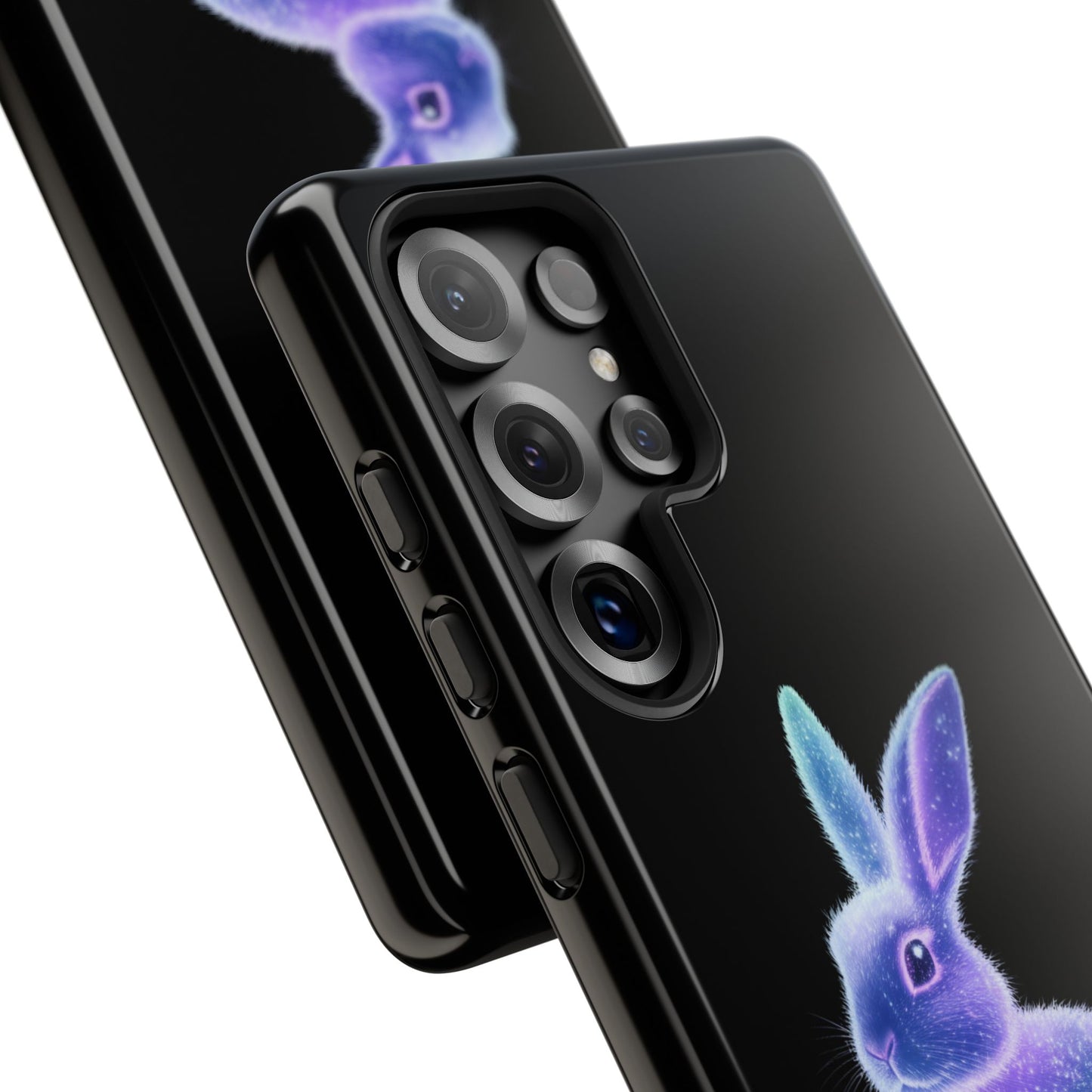 Samsung Case Bioluminescent Easter Bunny Design Easter Phone Case Easter Bunny Samsung Case Easter Accessory