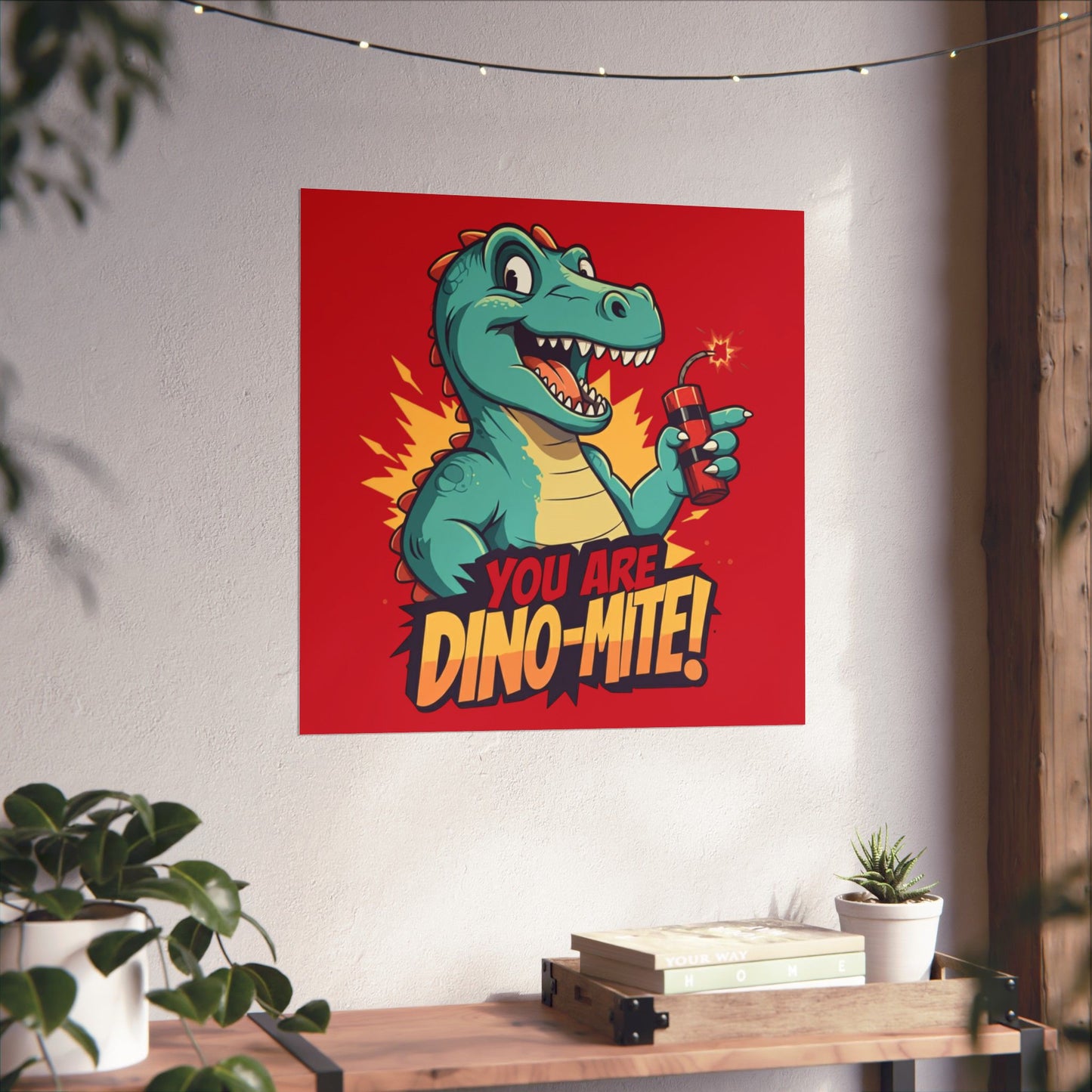 Vertical Poster Dino-Mite Dinosaur