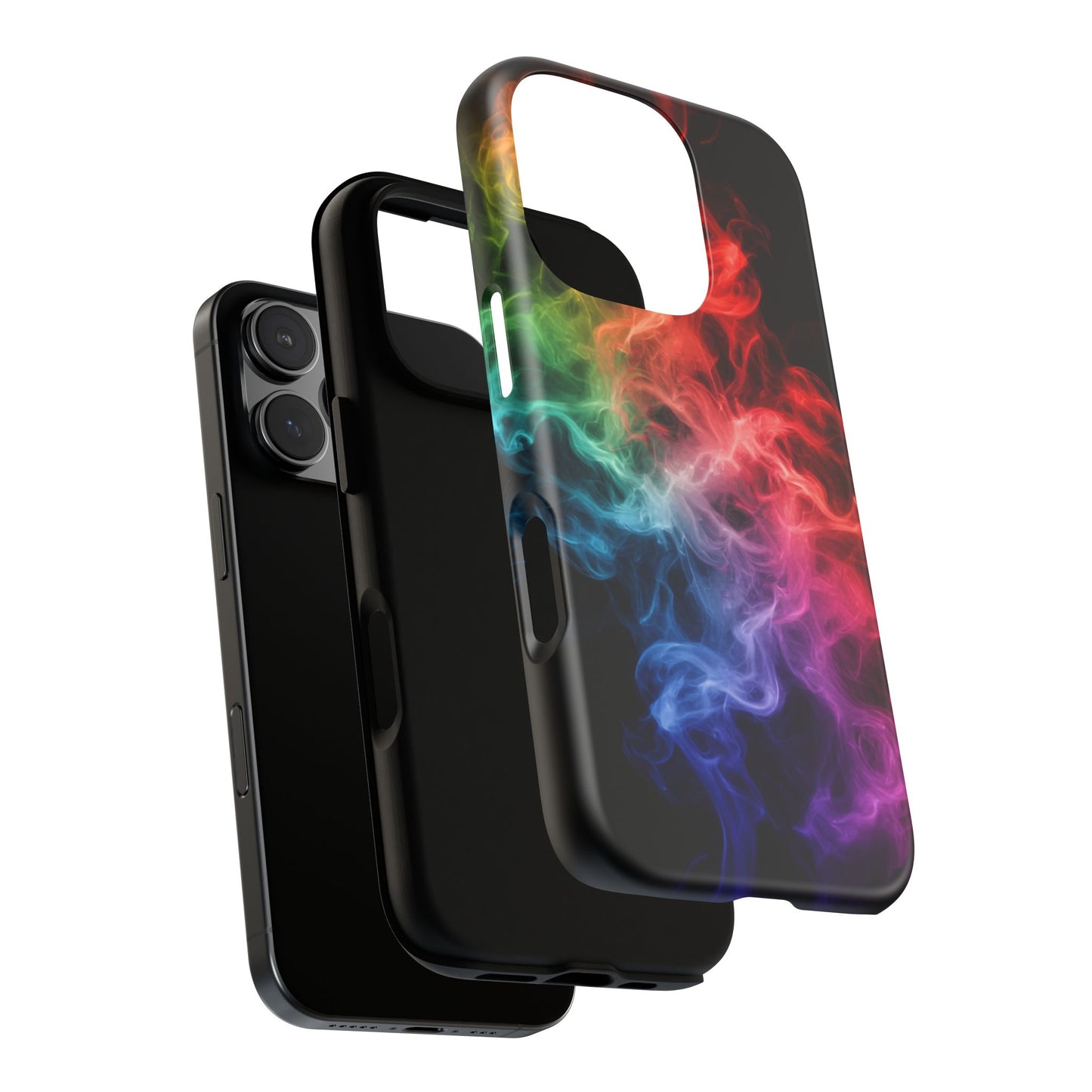 iPhone Case - Colorful Smoke Design