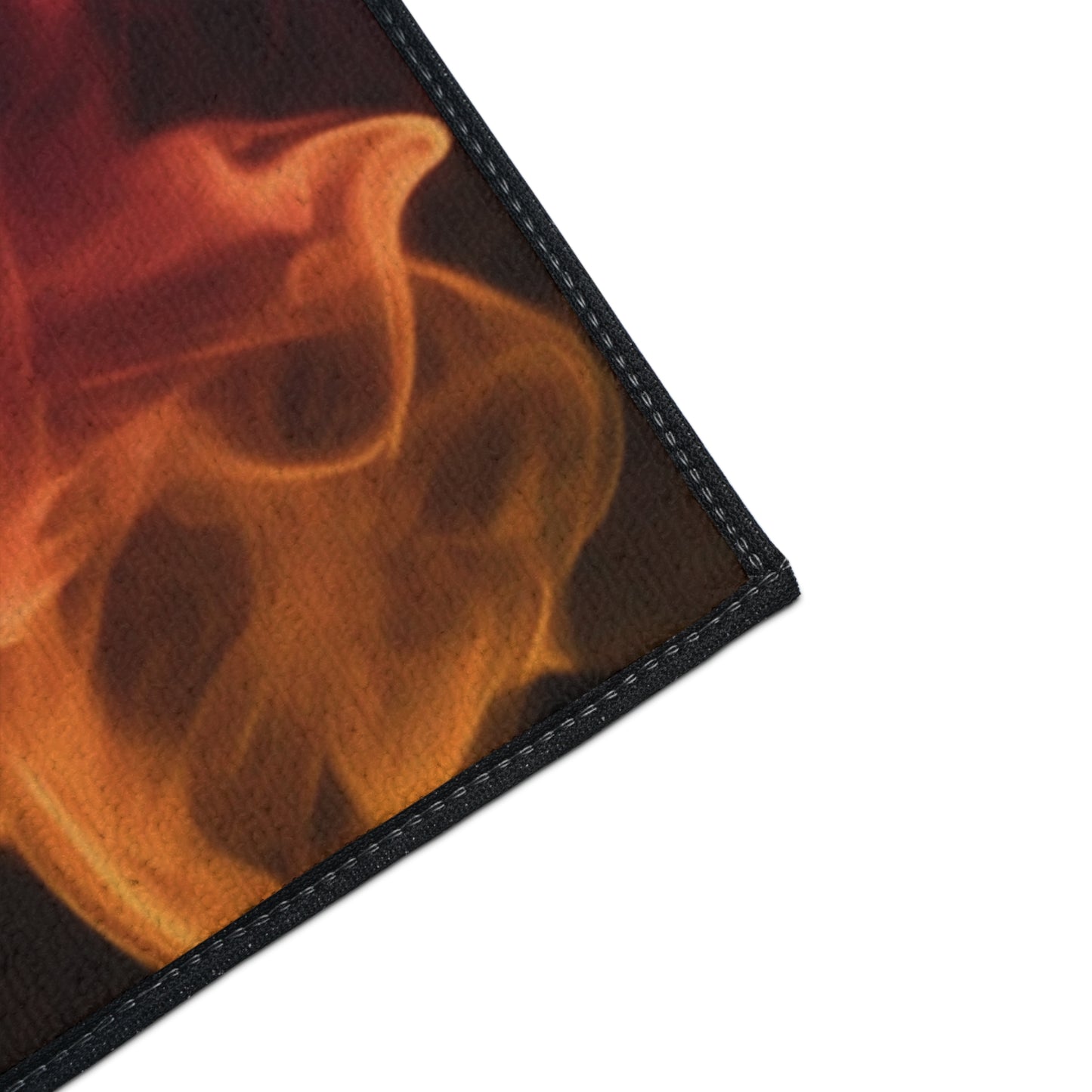 Floor Mat - Colorful Smoke Design