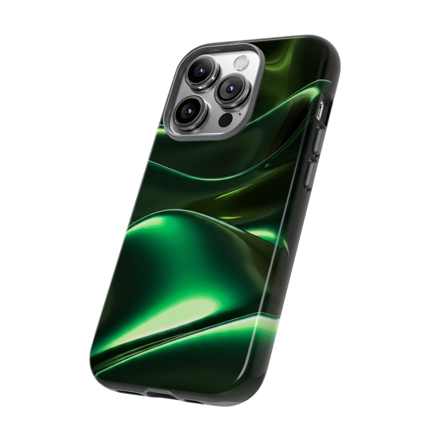 iPhone Case - Fluid Metallic Design