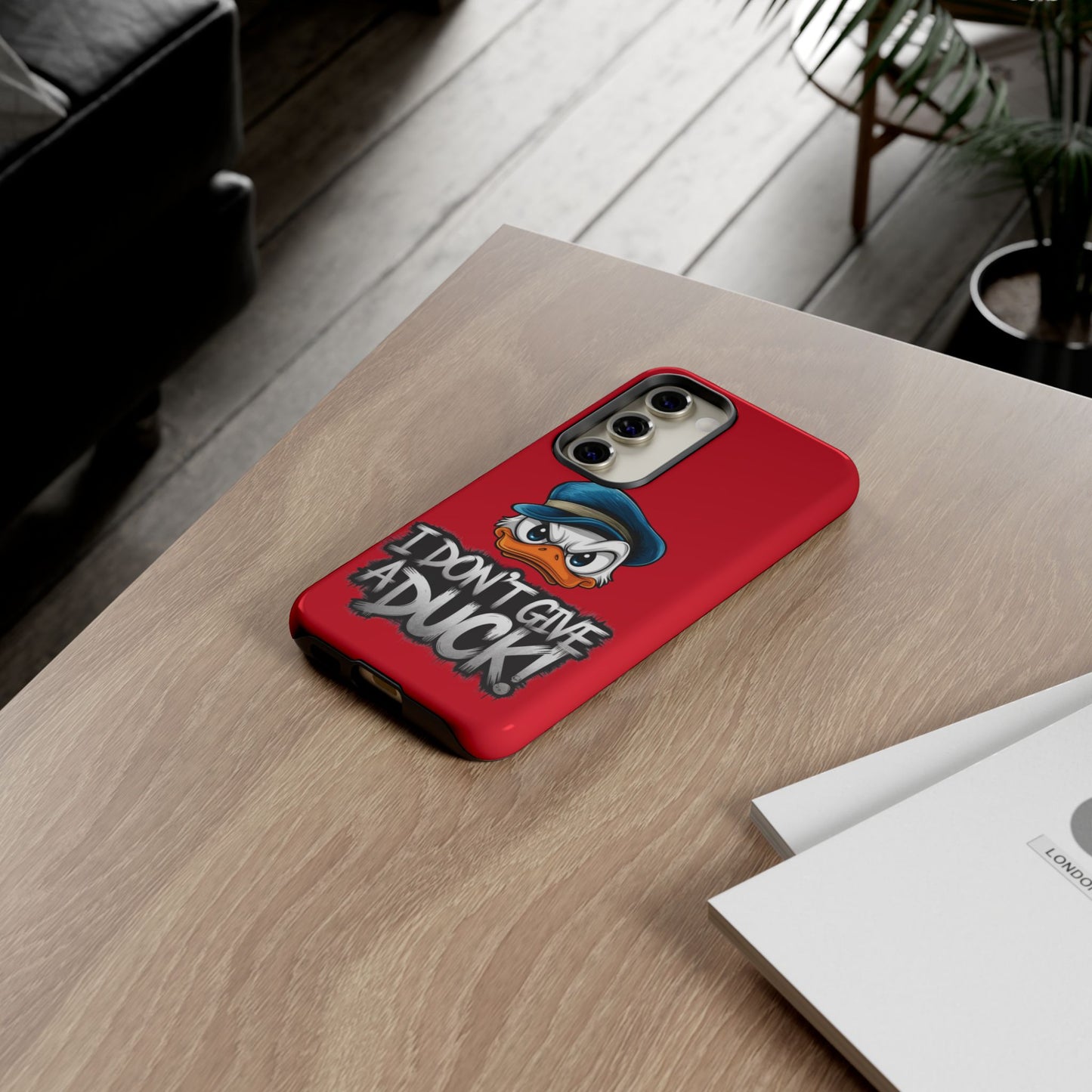 Samsung Tough Case - Angry Duck I Don't Give a Duck