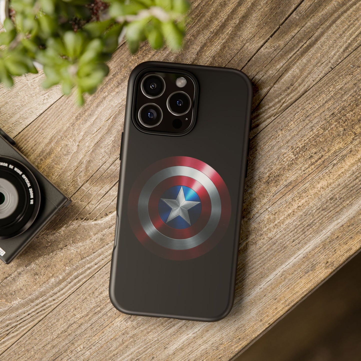 iPhone Case - Captain America Shield Design