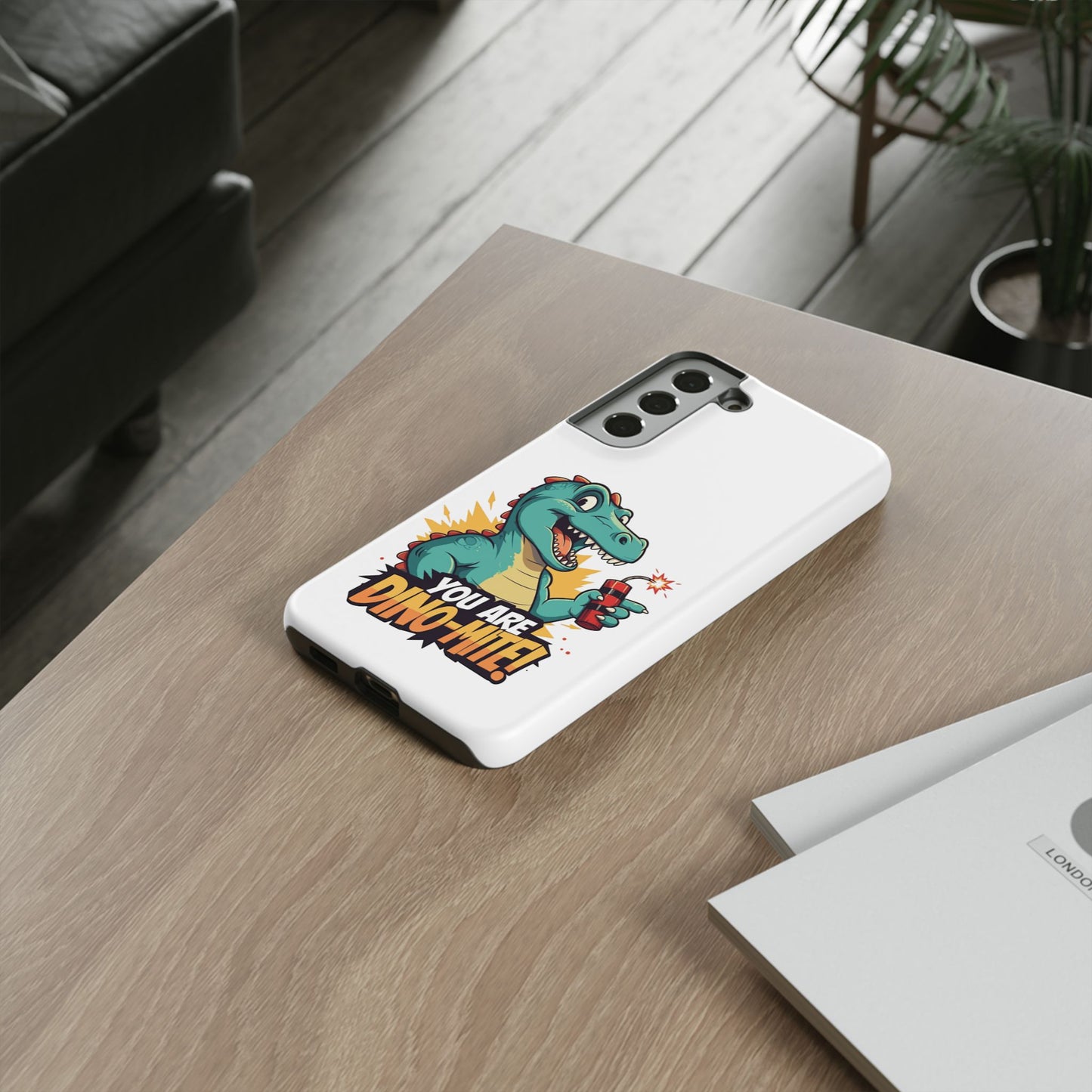 Phone Case - Dino-Mite Samsung Galaxy Tough Case