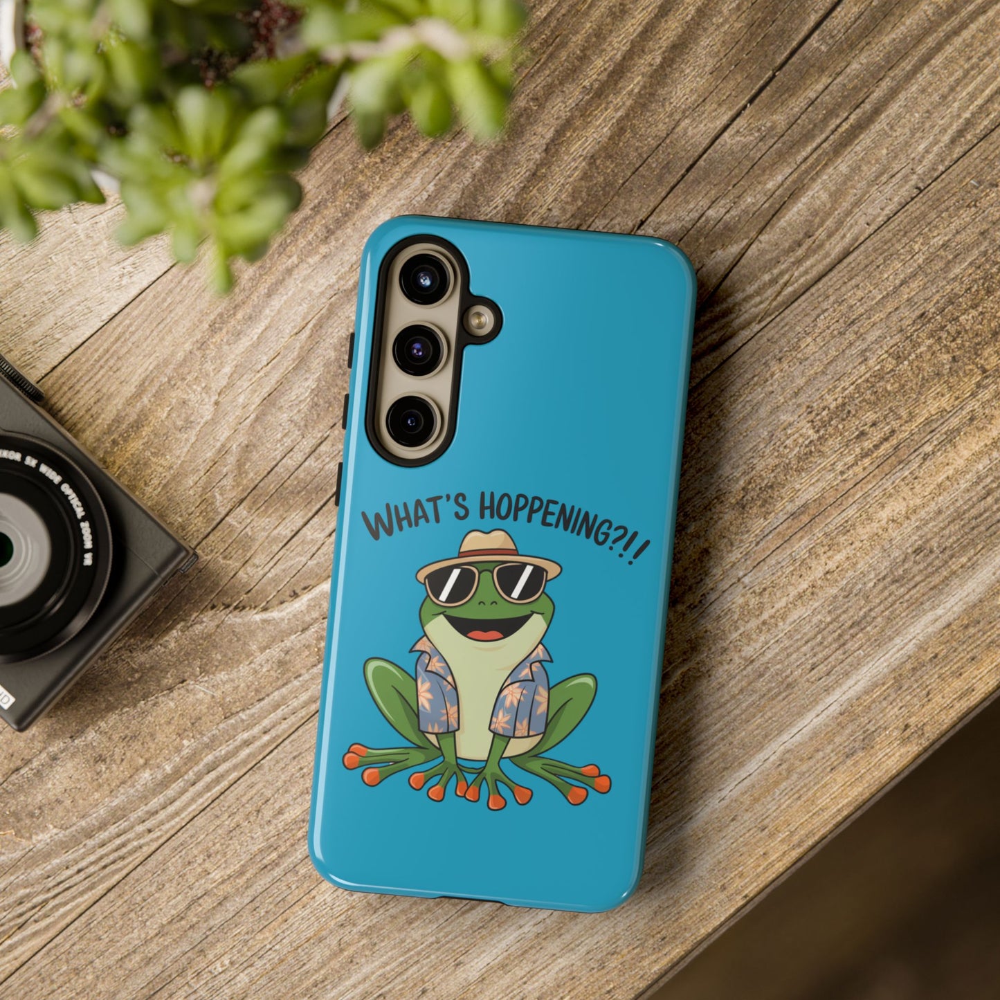 Phone Case - What's Hoppening Frog Design