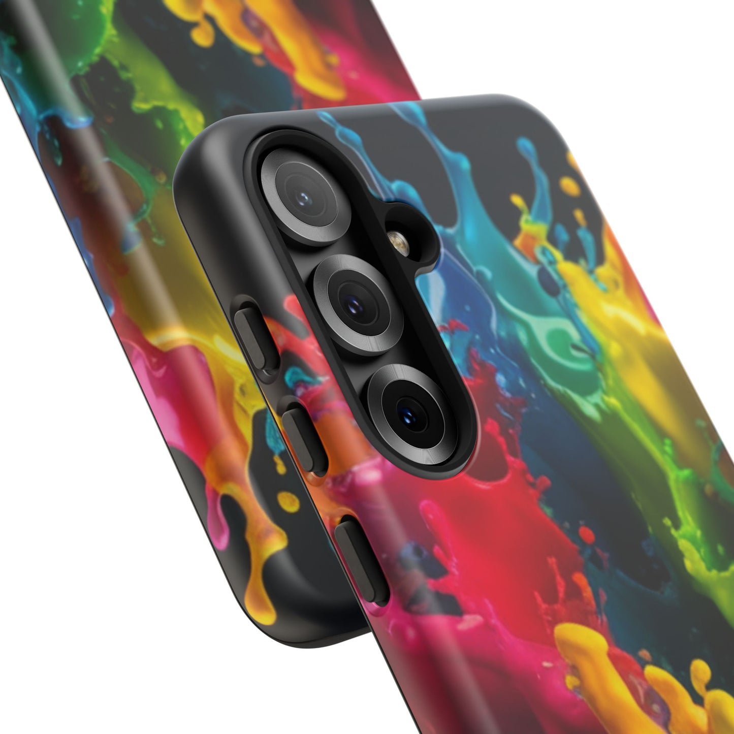 Vibrant Splash Samsung Phone Case - Tough Spectrum Splash Samsung Case