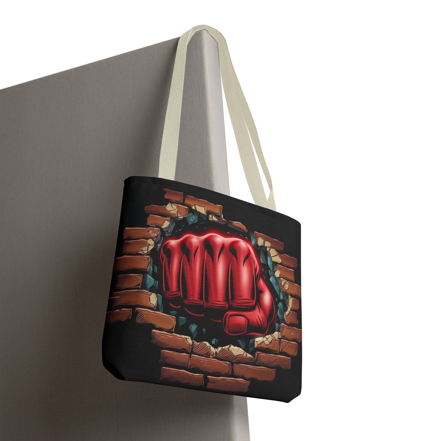 Red Fist Tote Bag