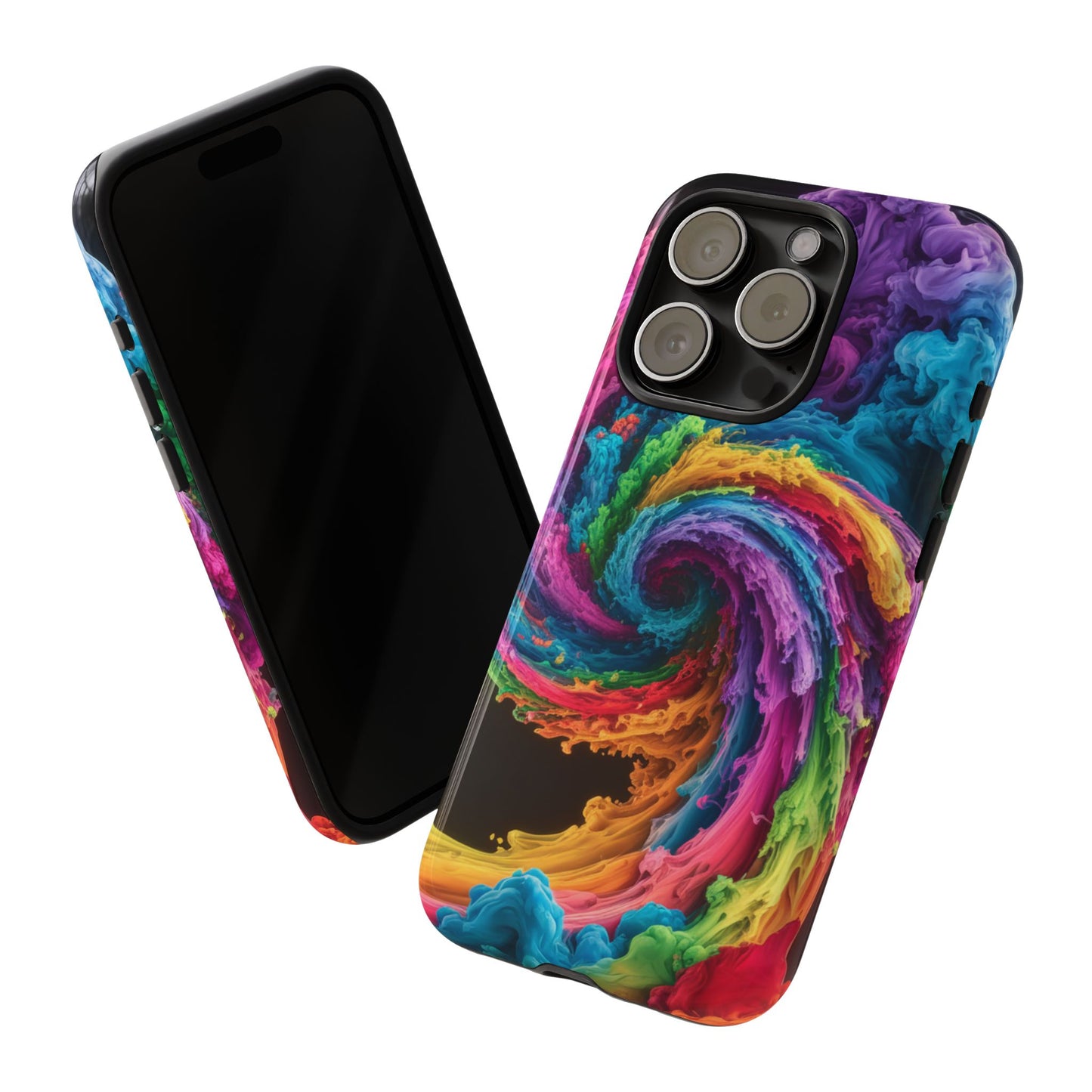iPhone Case - Colorful Swirl Design