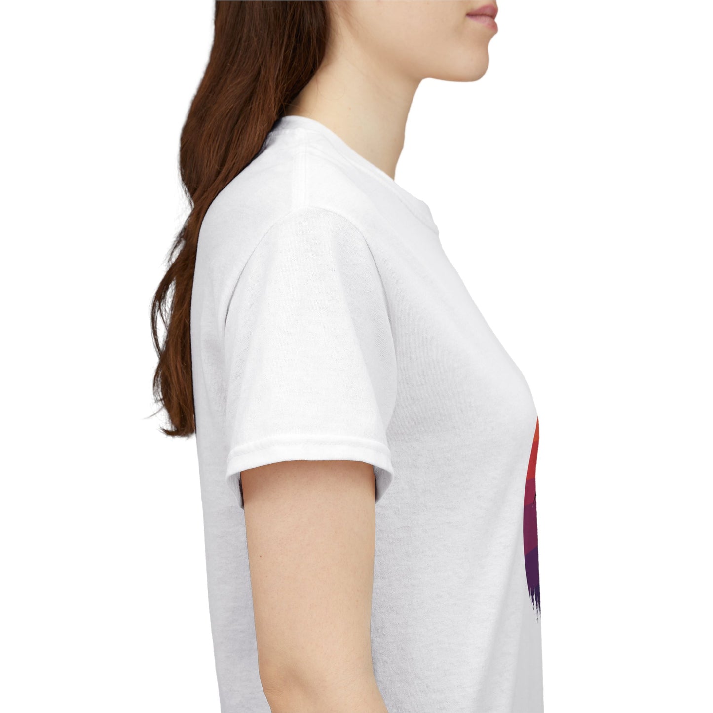 Night Dragon Sunset T-Shirt | Retro Dragon Silhouette Tee | Fantasy Dragon Shirt | Unisex Graphic Tee | Gift for Dragon Lovers