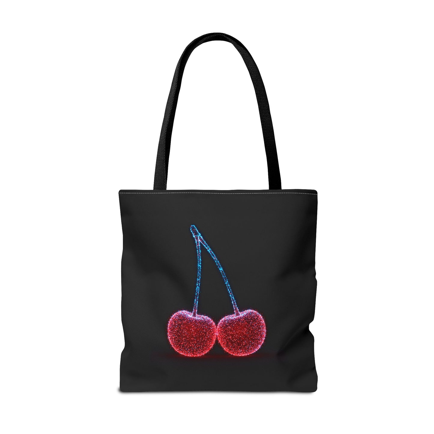 Sparkling Cherry Tote Bag Reusable Bag Shopping Bag Cherry Bag Reusable Tote