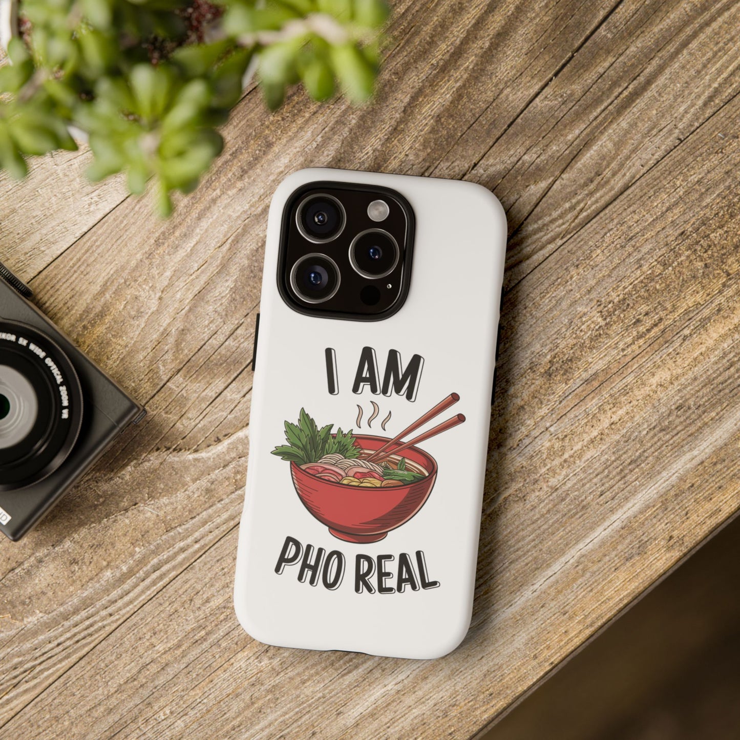 Pho Real Tough Phone Case Pho iPhone Case Foodie Phone Case