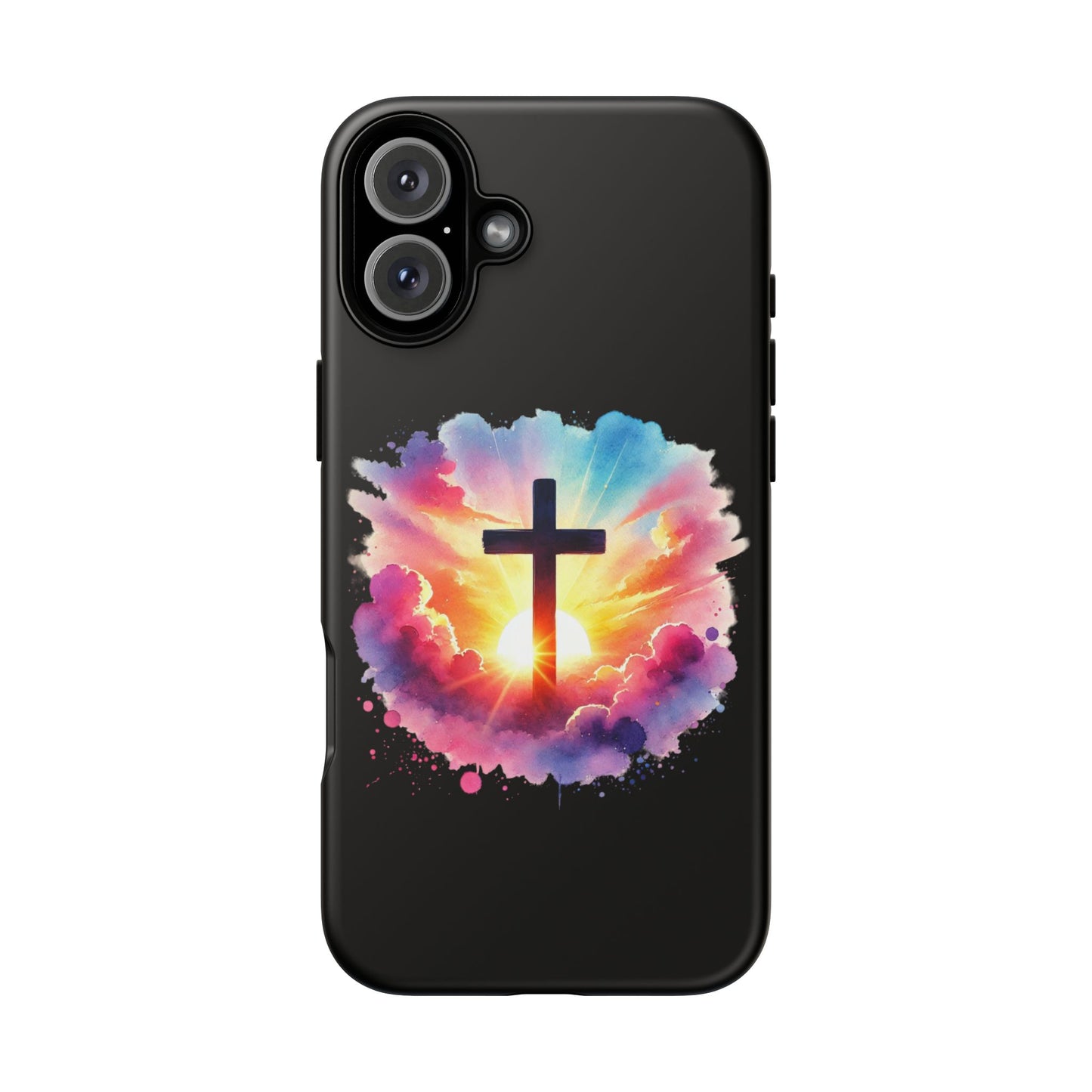 Inspirational Cross iPhone Case Christian Phone Case Easter iPhone Case Faith Based Case Easter iPhone Case