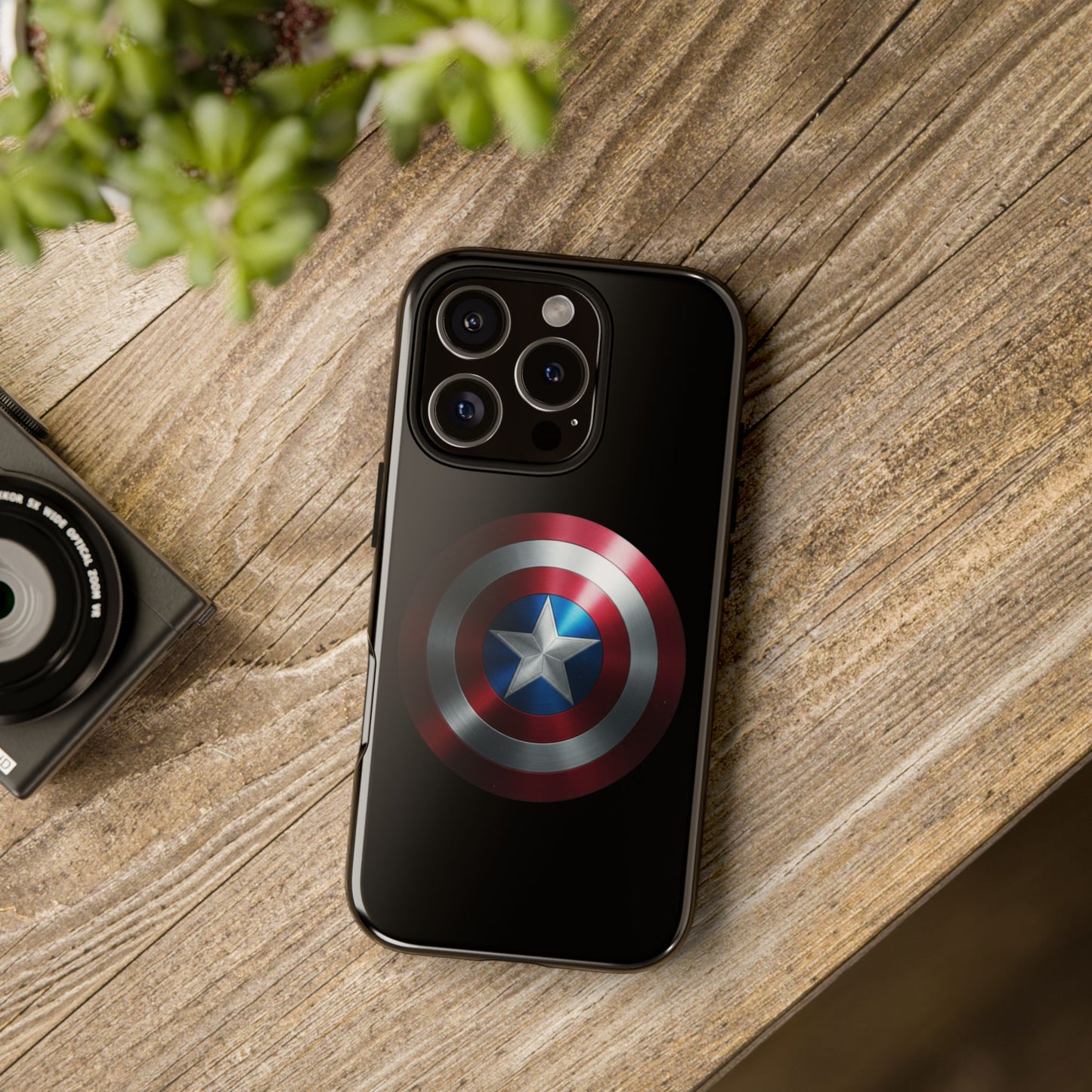 iPhone Case - Captain America Shield Design