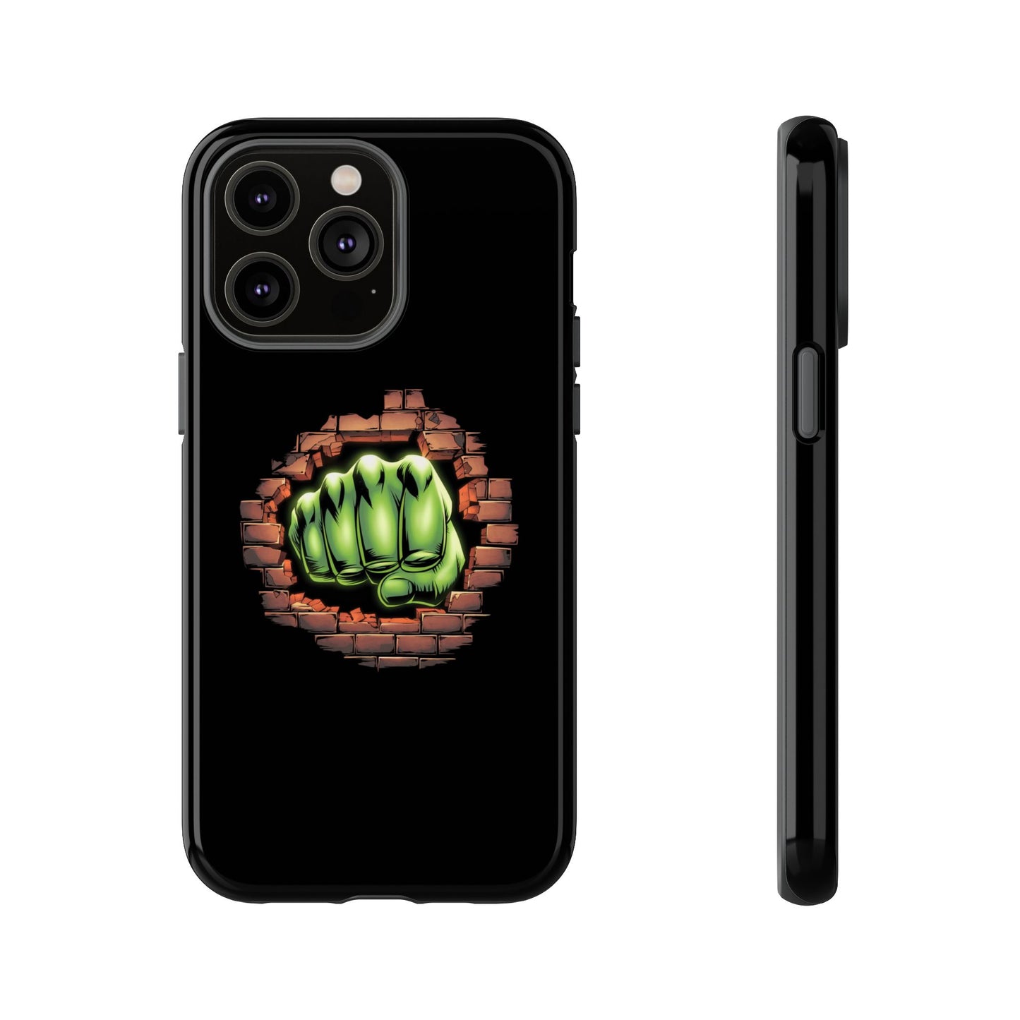 iPhone Case Green Fist Tough Case, Comic Book Phone Case, iPhone Case for Geeks