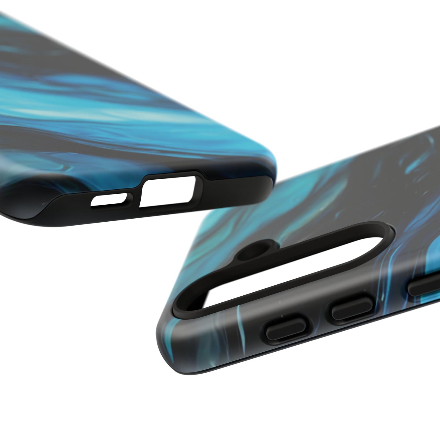 Samsung Galaxy Blue Splash Phone Case