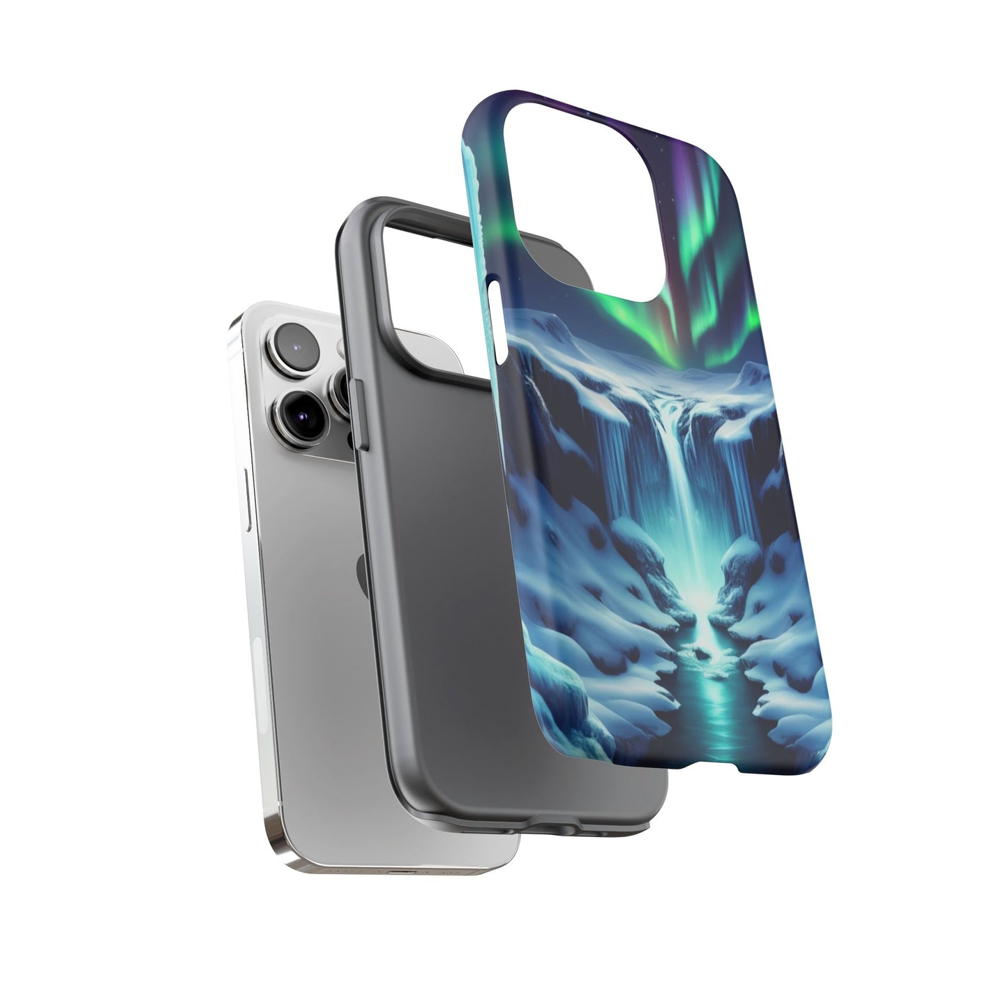 iPhone Case - Icy Landscape Surreal Illustration