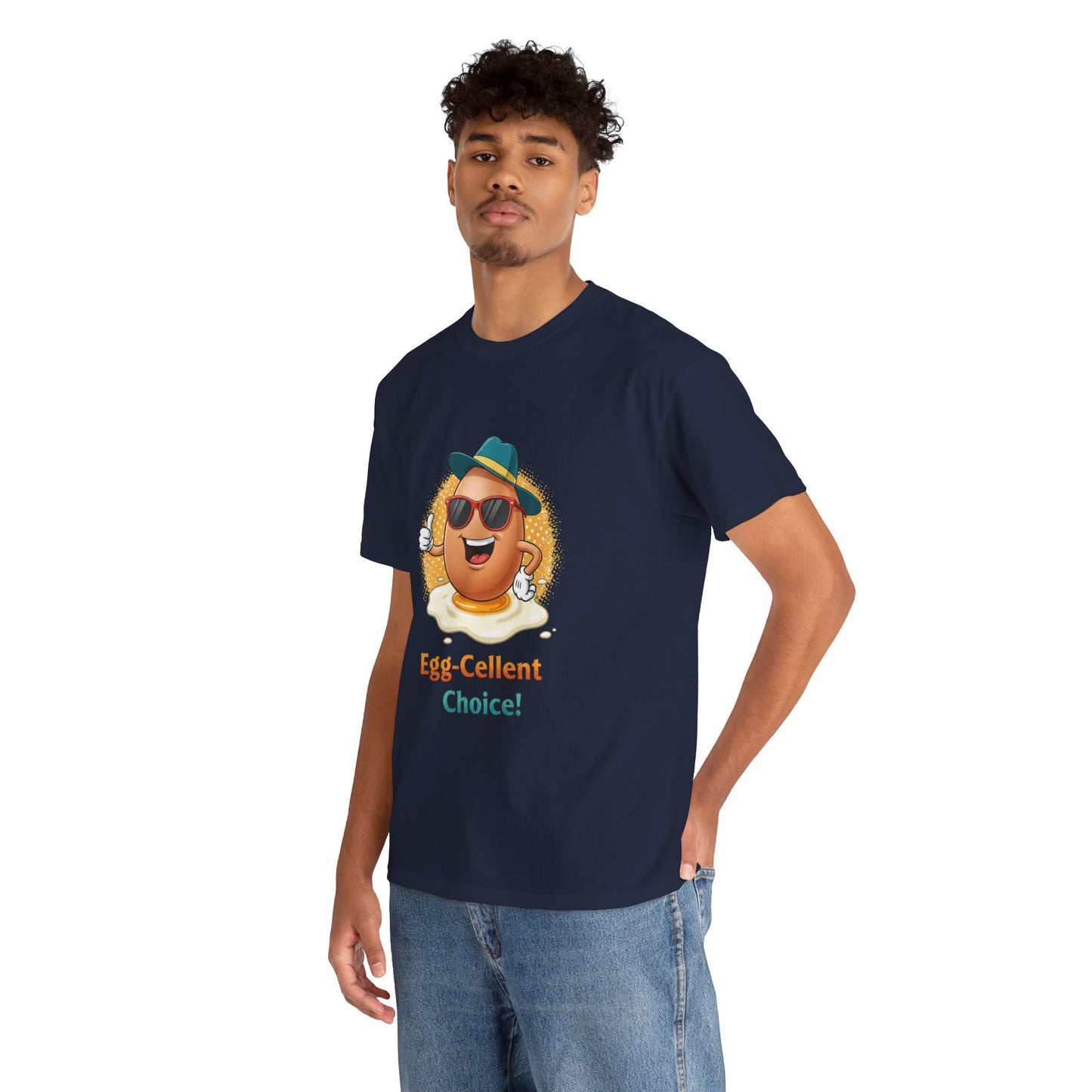 Funny Egg Shirt | Egg-Cellent Choice T-Shirt | Pun Food Tee | Breakfast Lover Gift | Cool Cartoon Egg Shirt | Dad Joke Shirt
