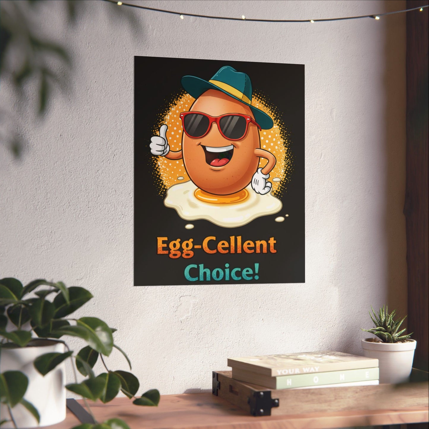 Poster Egg-Cellent Choice Pun