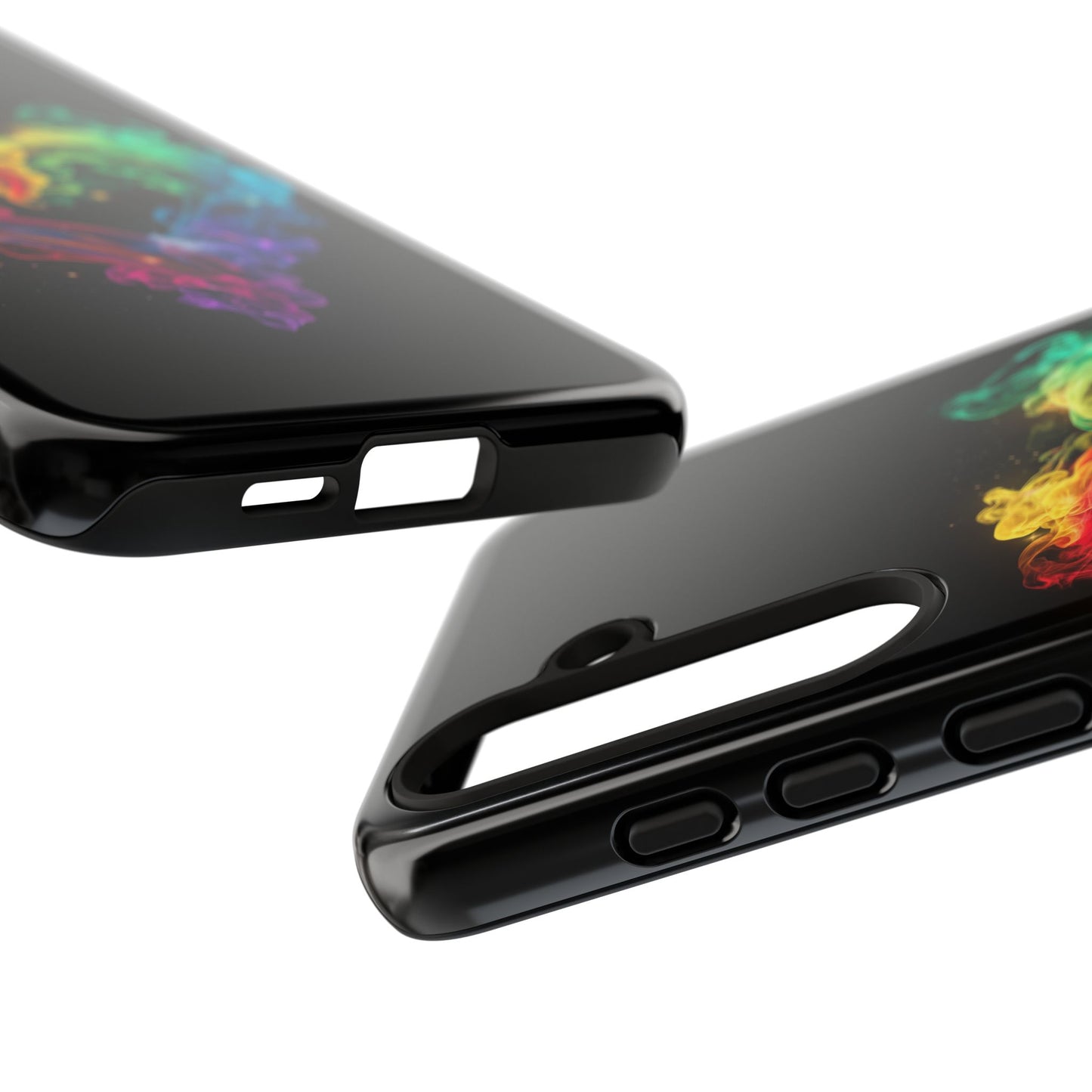 Samsung Galaxy Case - Colorful Heart Design