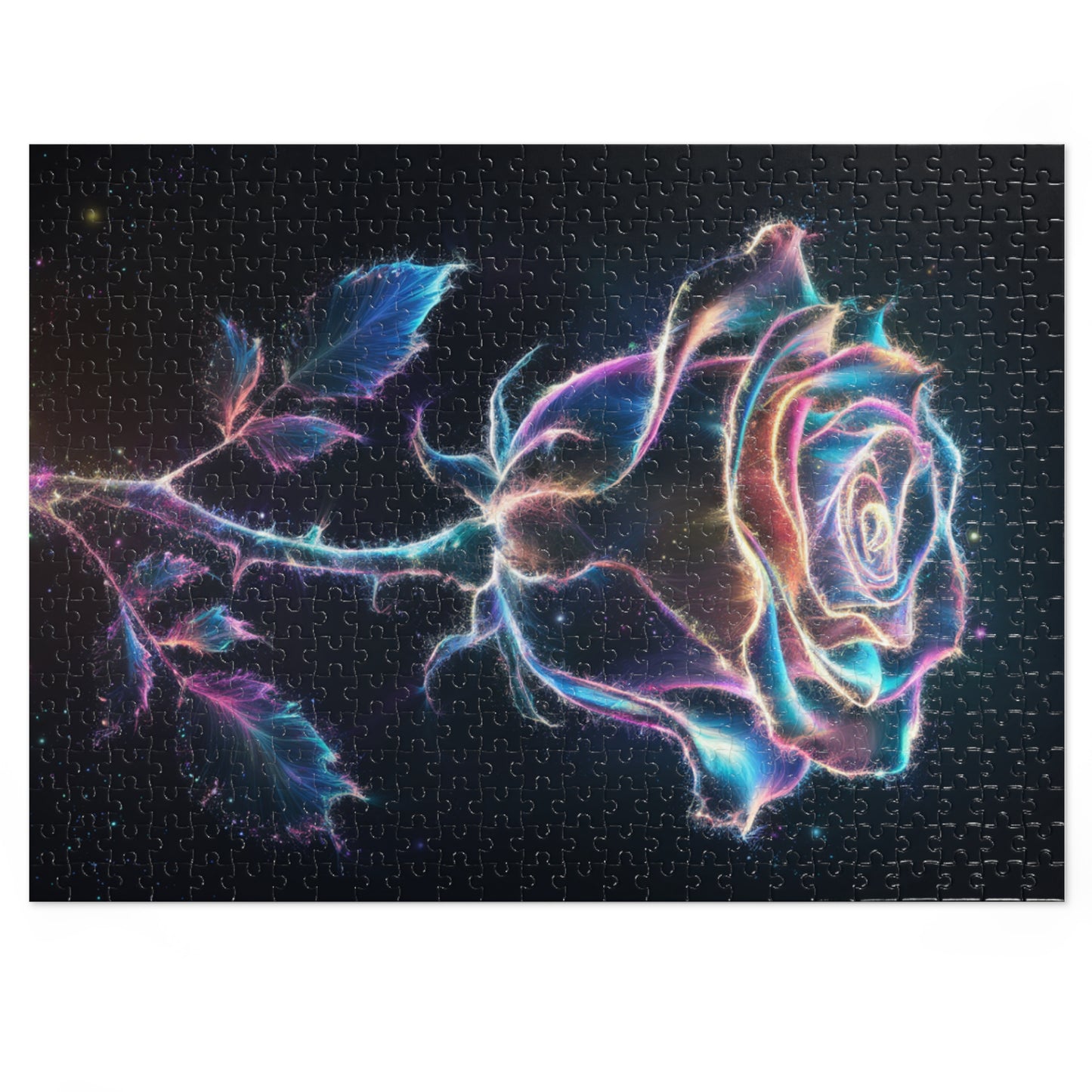 Glowing Rose Puzzle
