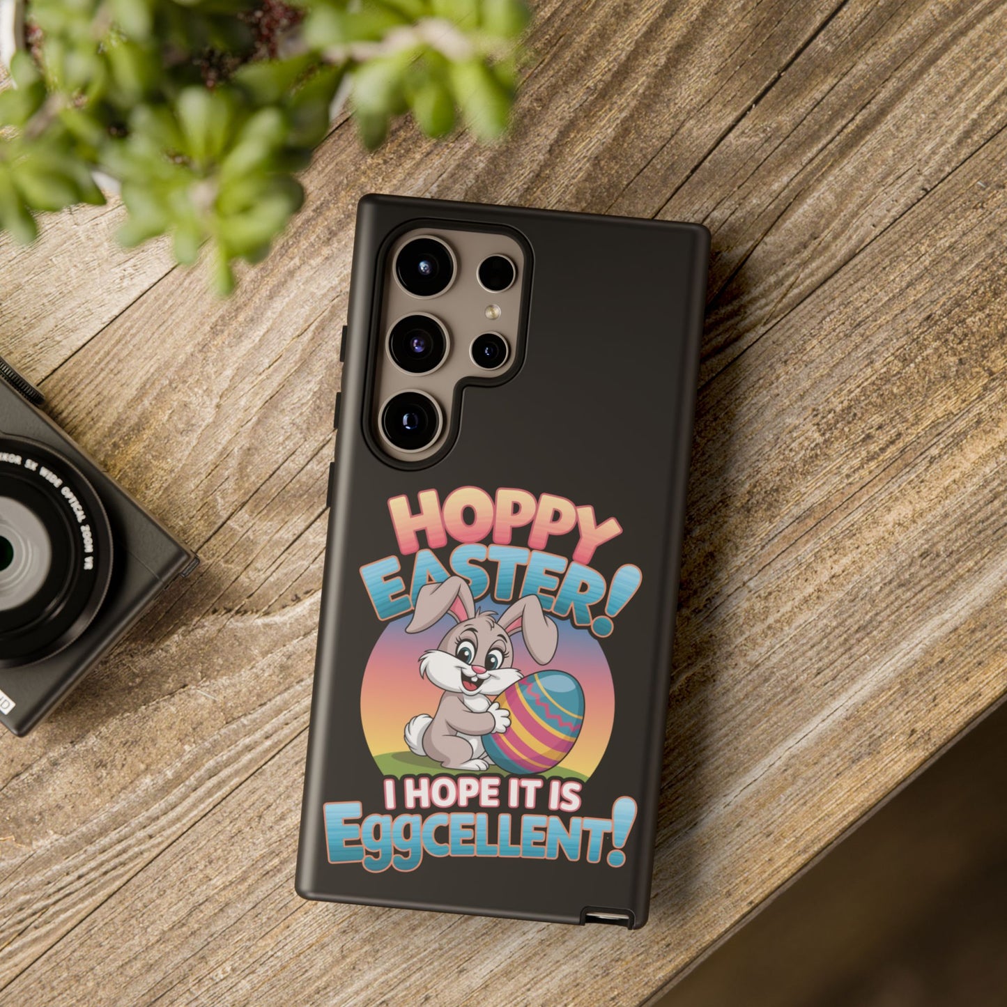 Samsung Case Easter Bunny Hoppy Easter I Hope it is Eggcellent Easter Phone Case Easter Bunny Samsung Case