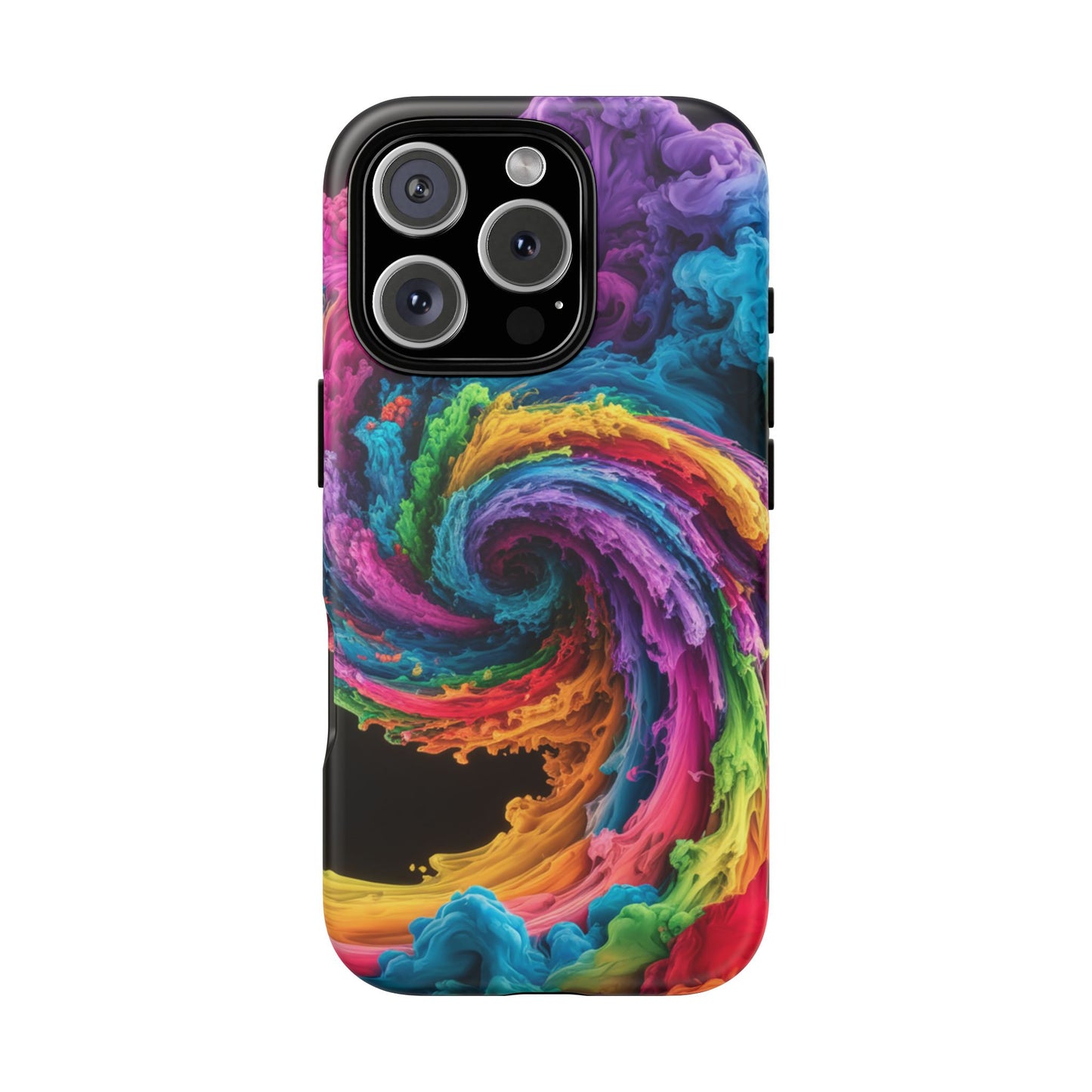 iPhone Case - Colorful Swirl Design
