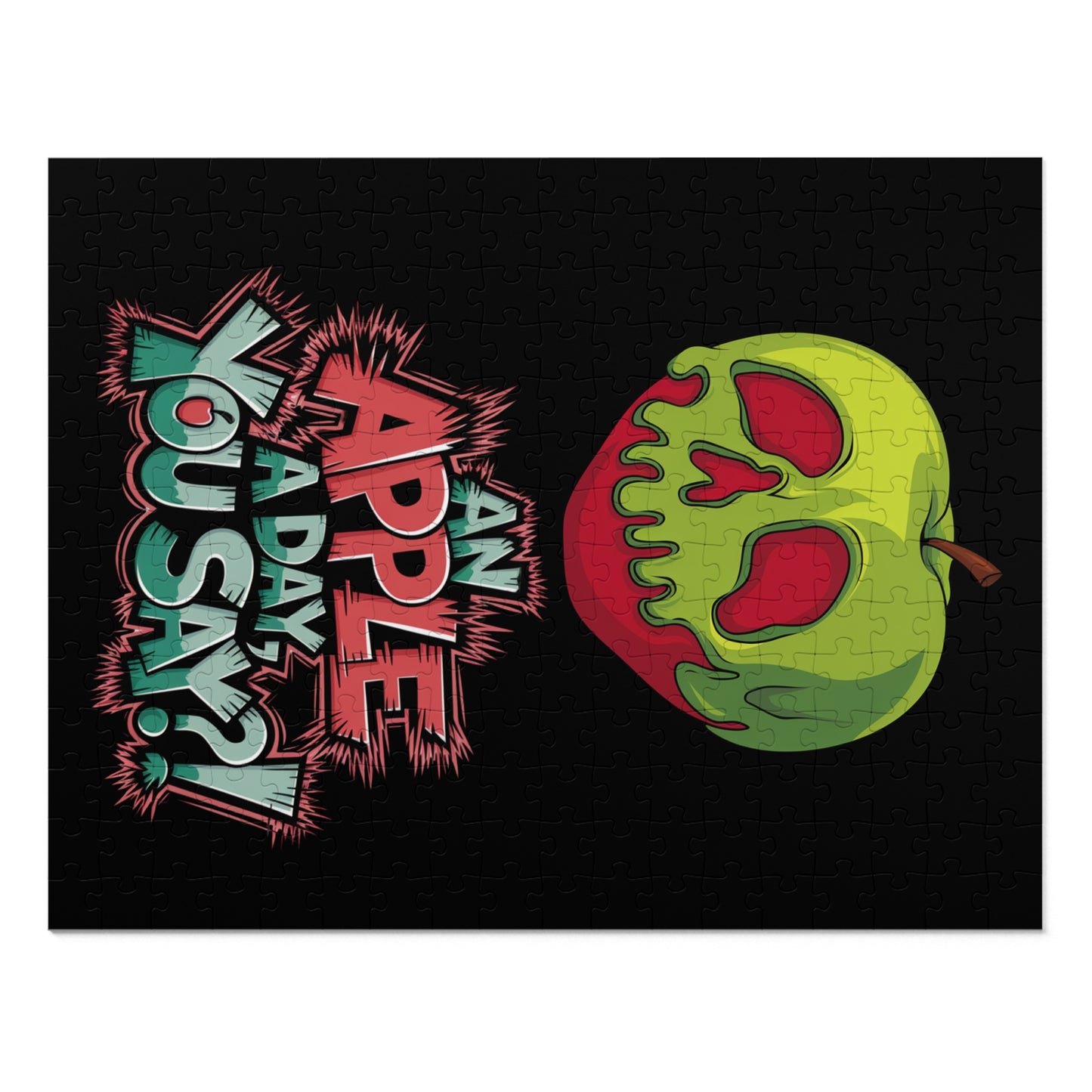 Jigsaw Puzzle - Poison Apple Design