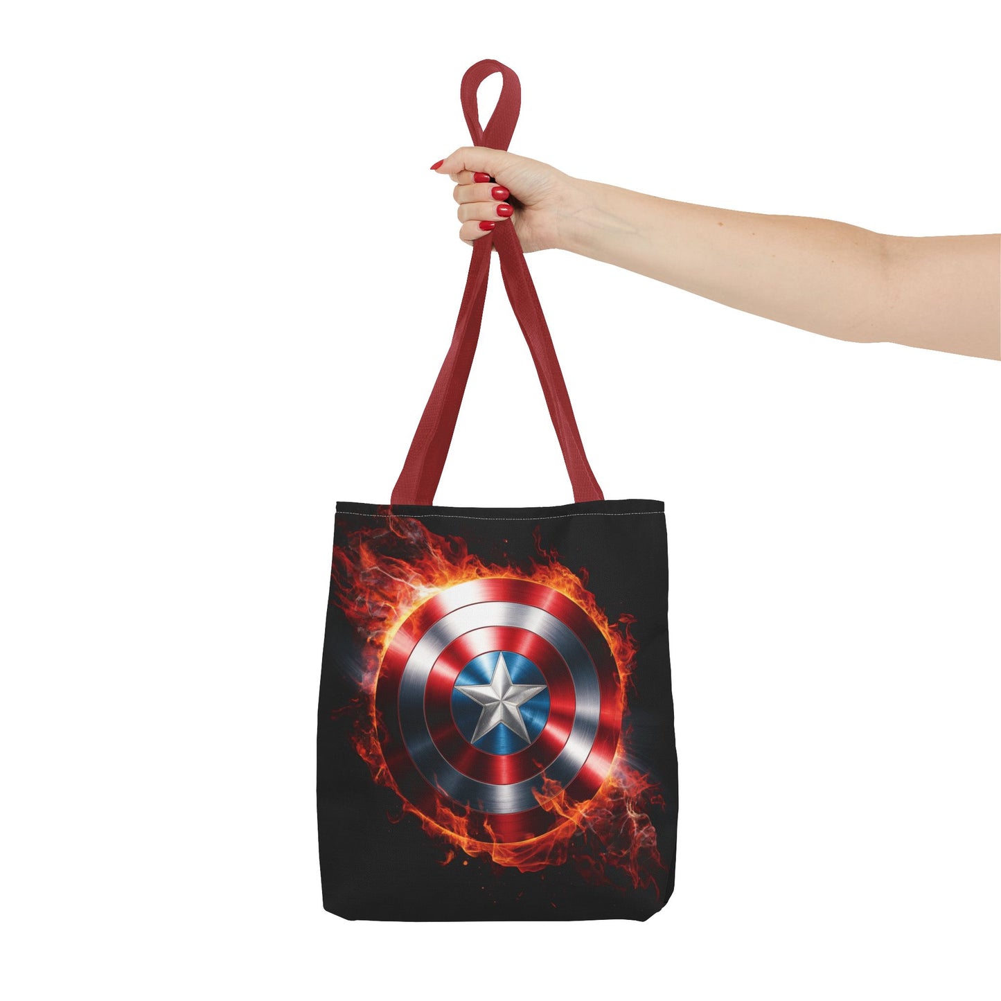 Captain America Shield Tote Bag