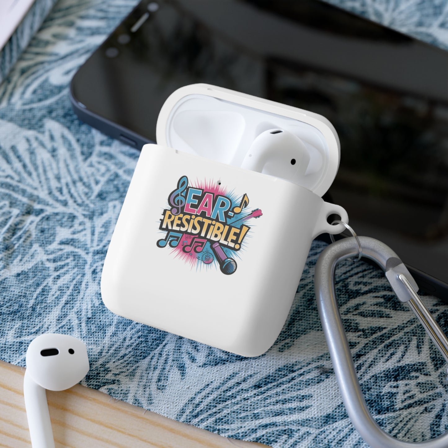 AirPods Case Cover, Ear-Resistible AirPods Pro, Funny AirPods Accessory, , Earphone Protective Shell