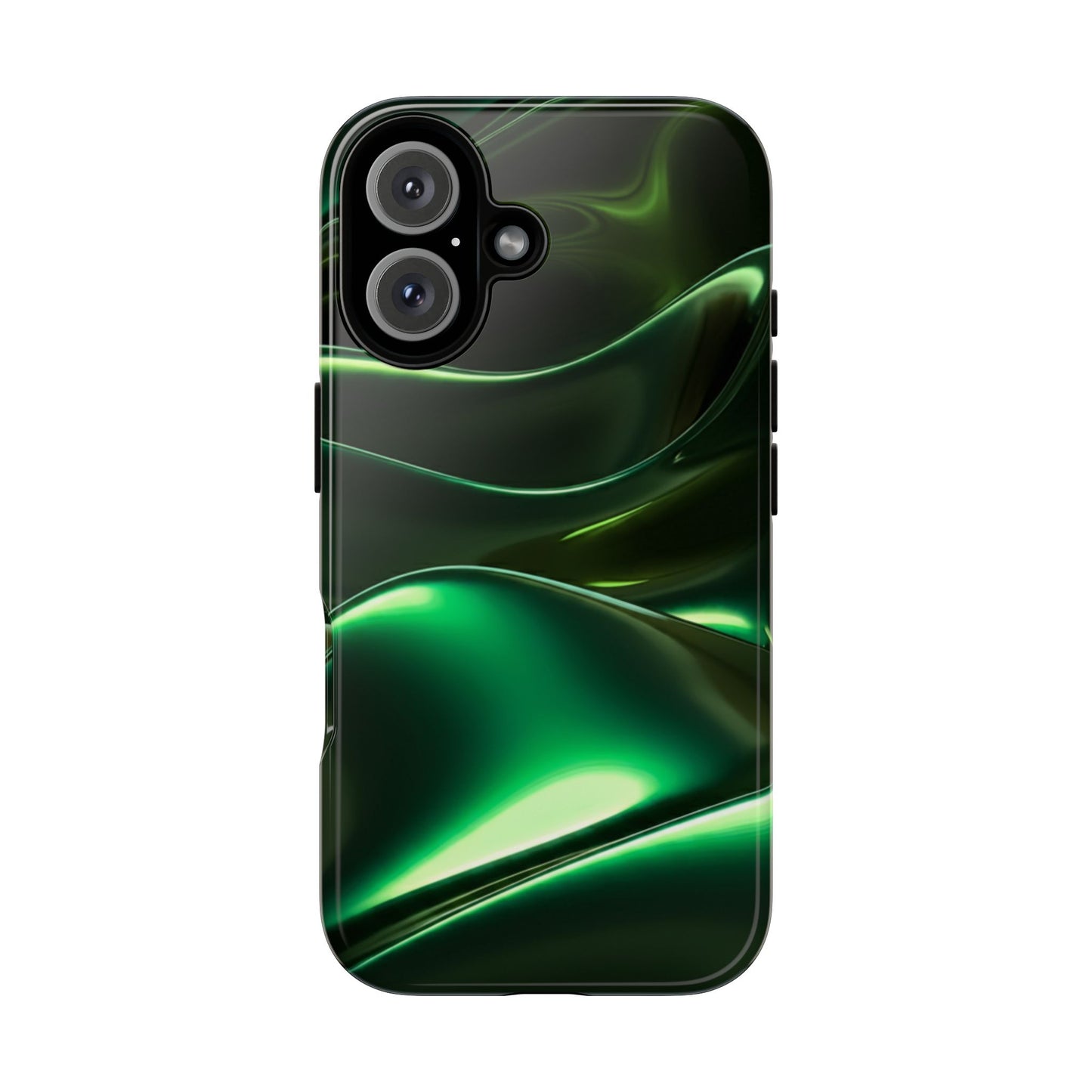 iPhone Case - Fluid Metallic Design