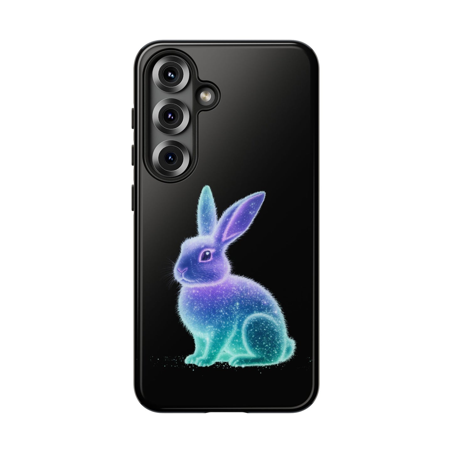 Samsung Case Bioluminescent Easter Bunny Design Easter Phone Case Easter Bunny Samsung Case Easter Accessory