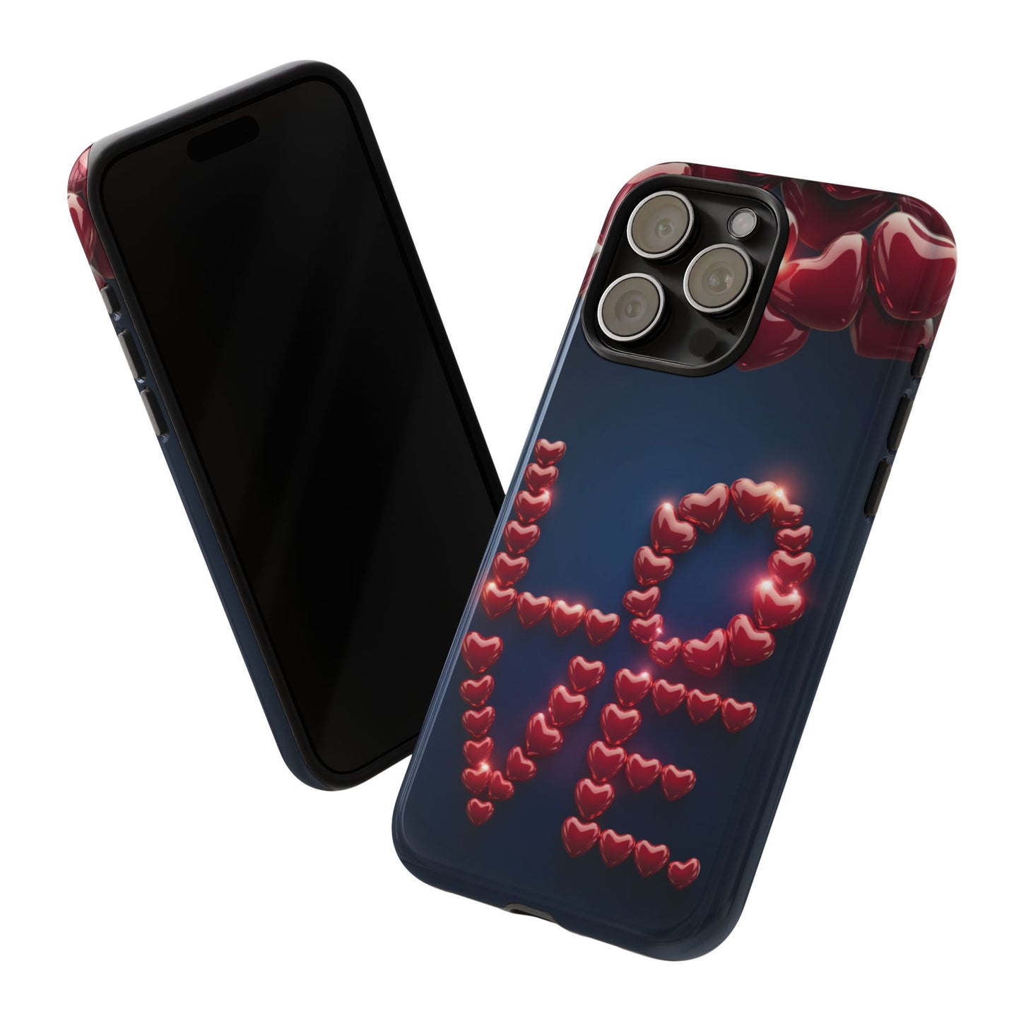 iPhone Case - Love Hearts Design