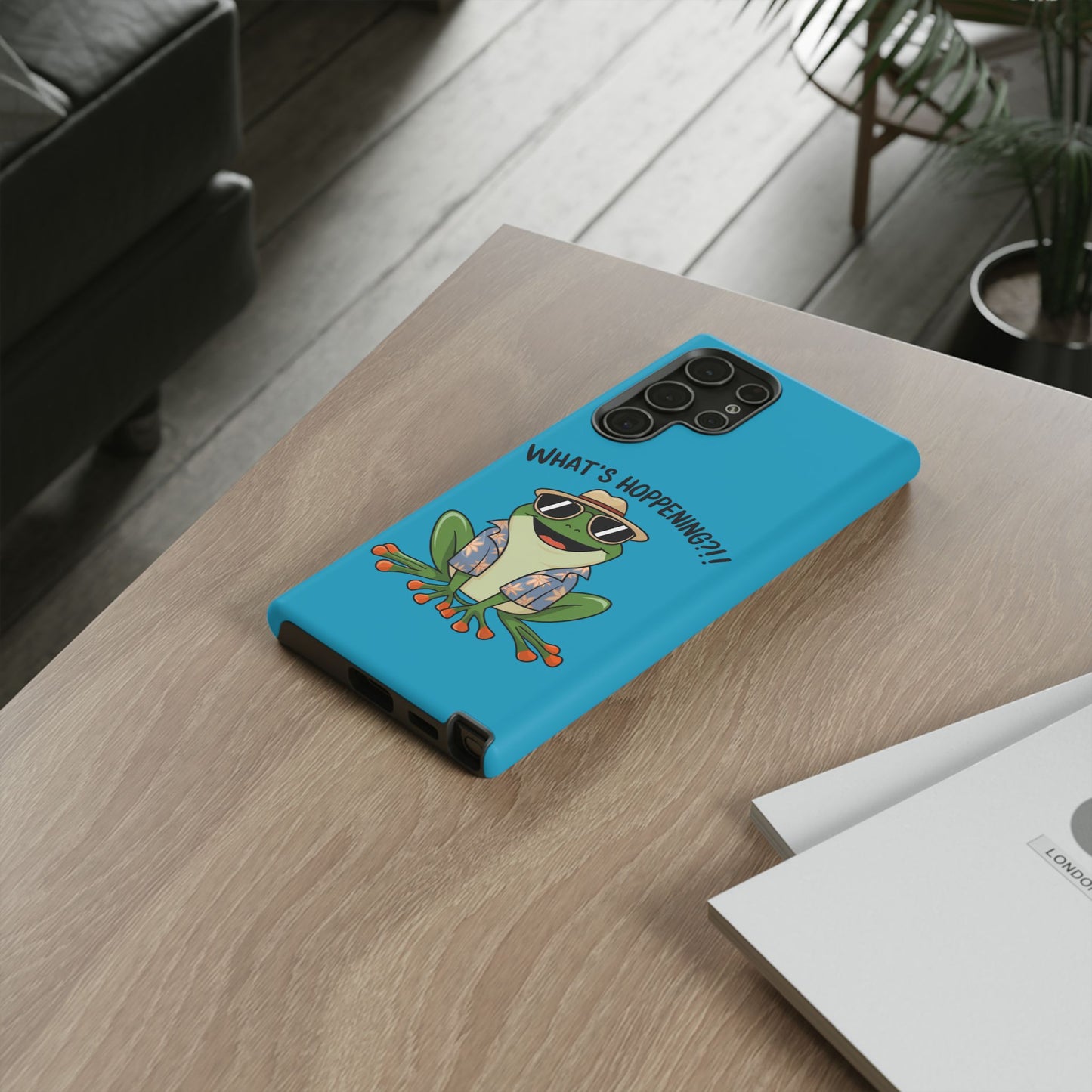 Phone Case - What's Hoppening Frog Design