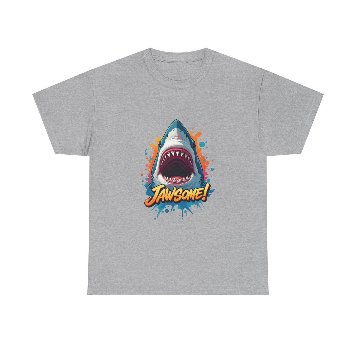Jawsome Shark Graphic Tee | Fun Ocean Shark T-Shirt, Summer Beach Shirt, Shark Lover Gift, Trending Shark Week Apparel, Cute Marine Life Tee