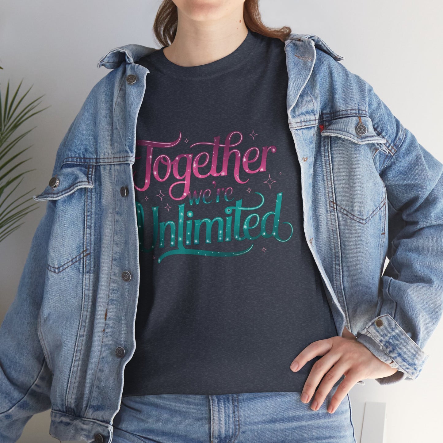 Together We're Unlimited Wicked Shirt - Broadway Musical Tee, Defy Gravity Quote, Witchcore Gift, Elphaba Glinda Unisex T-Shirt 2025