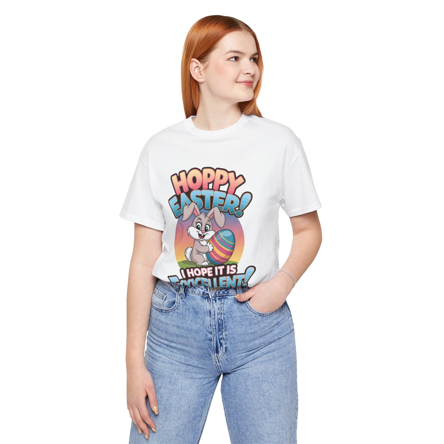 Happy Easter Unisex Tee Easter Shirt Easter Bunny T Shirt Easter Apparel Easter Bunny Outfit