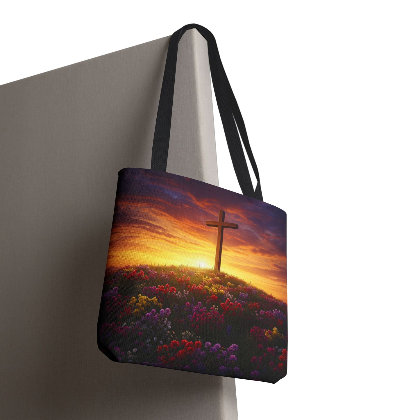 Da Vinci Cross Tote Bag Christian Bag Spiritual Tote Religious Tote Bag