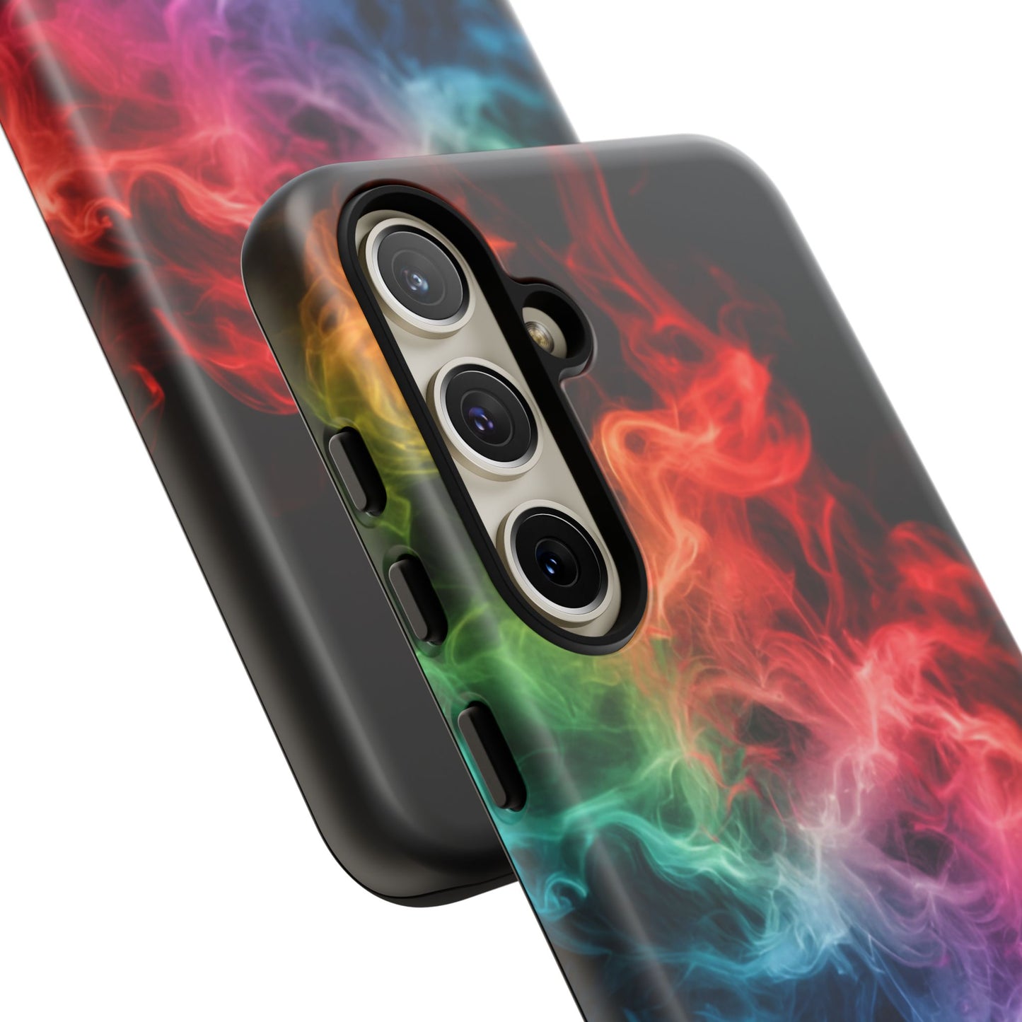 Samsung Galaxy Tough Case with Colorful Smoke Design