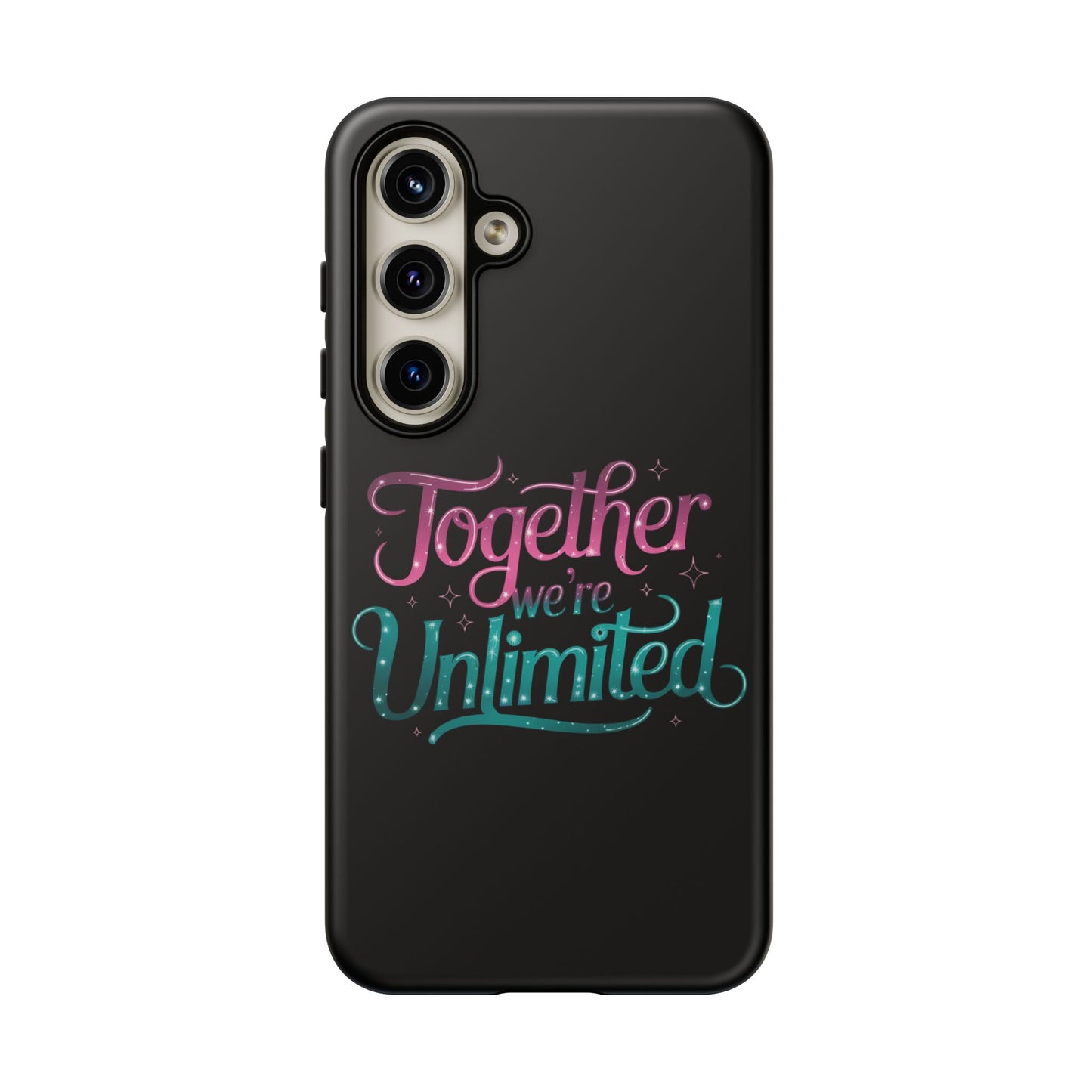 Samsung Case Musical Quote 'Together We're Unlimited' Musical Phone Case