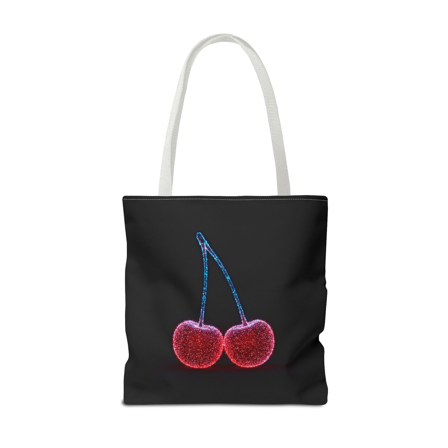 Sparkling Cherry Tote Bag Reusable Bag Shopping Bag Cherry Bag Reusable Tote