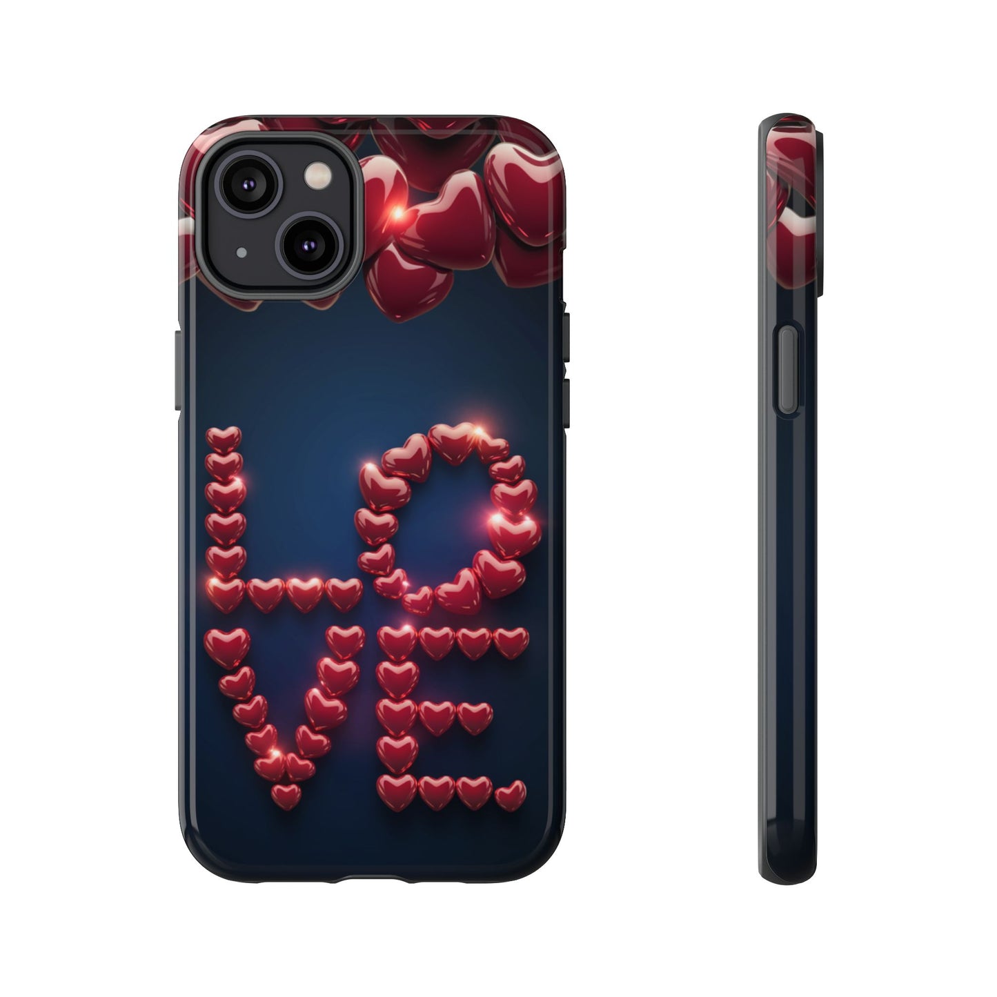 iPhone Case - Love Hearts Design