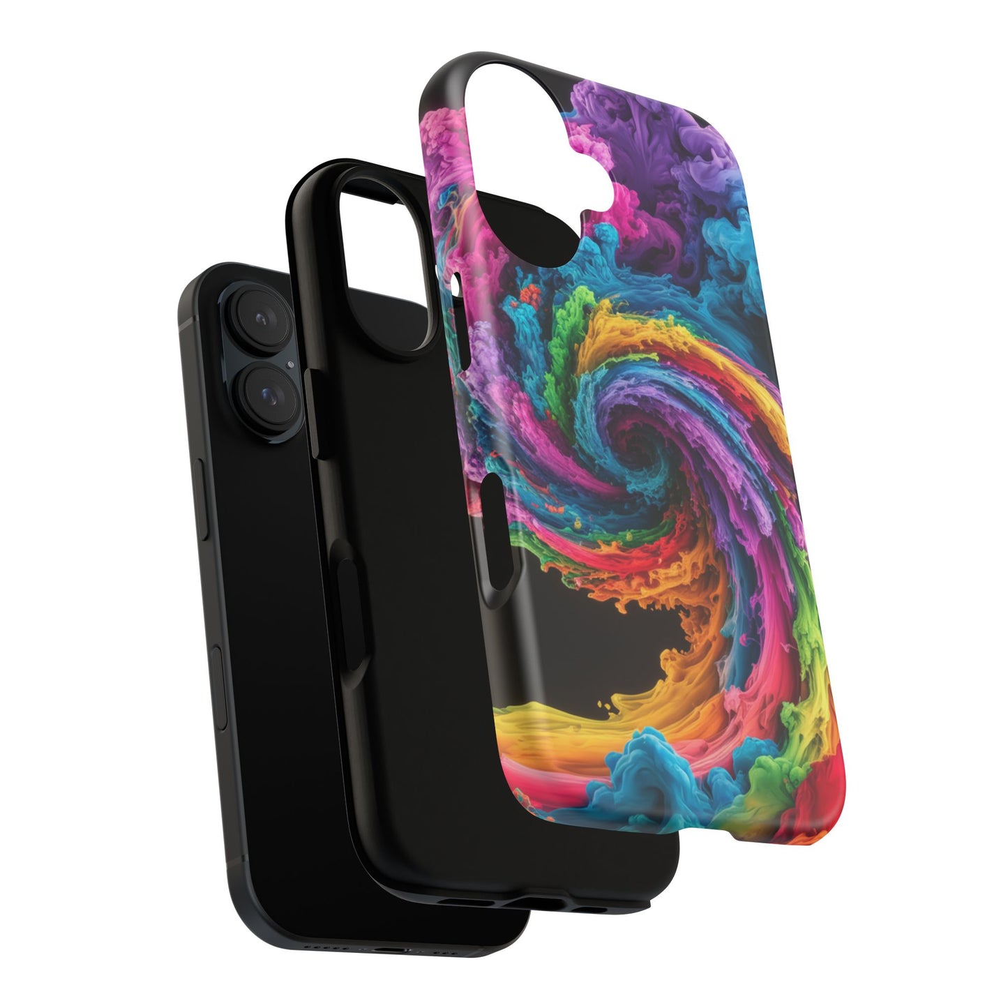 iPhone Case - Colorful Swirl Design