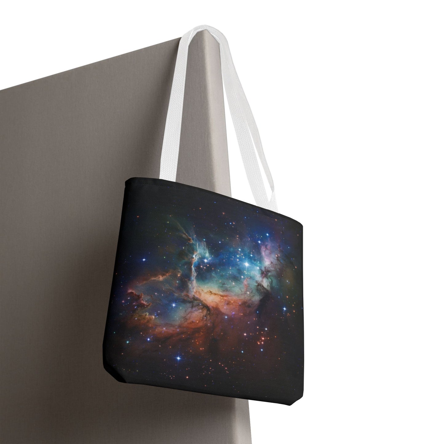 Space Galactic Tote Bag Starry Bag Reusable Tote Cosmic Bag Shopping Bag