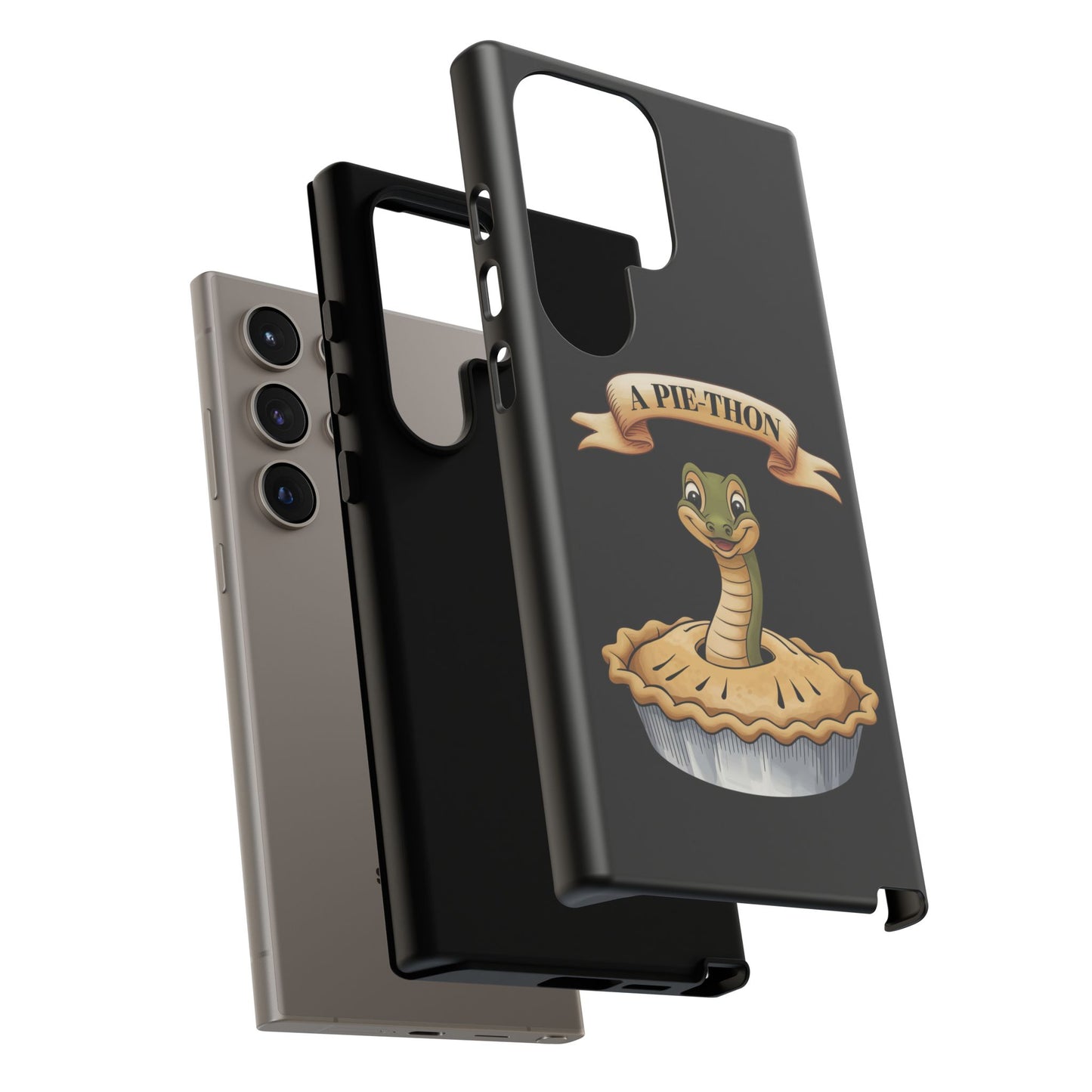 Phone Case - Funny Pie-Thon Samsung Galaxy Tough Case