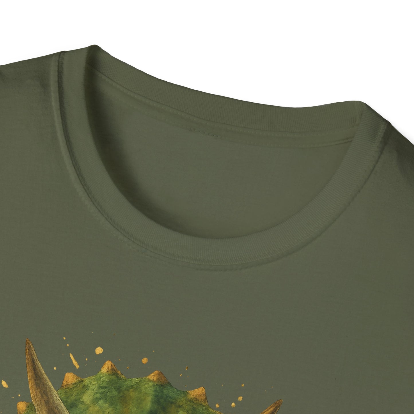 Watercolor Triceratops Dinosaur Shirt | Prehistoric Dino Tee for Women Men and Kids | Unique Gift, Nature Lover T-Shirt