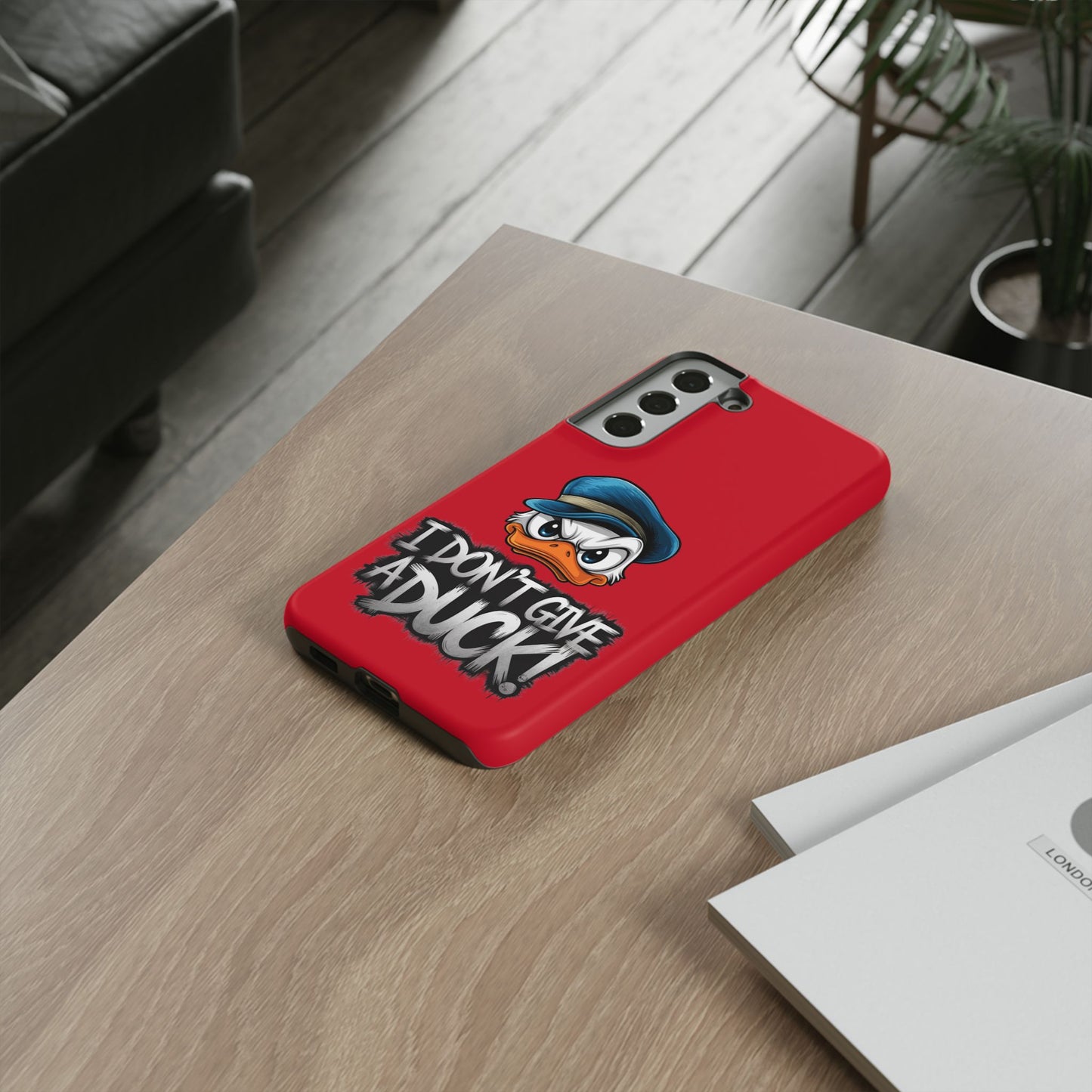 Samsung Tough Case - Angry Duck I Don't Give a Duck